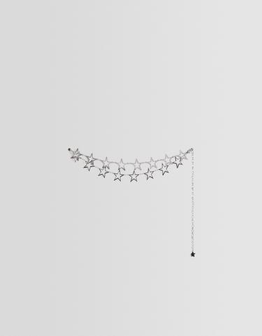 Star chain belt — Silver 3