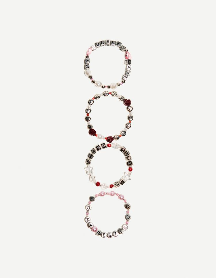 4-Pack of bracelets