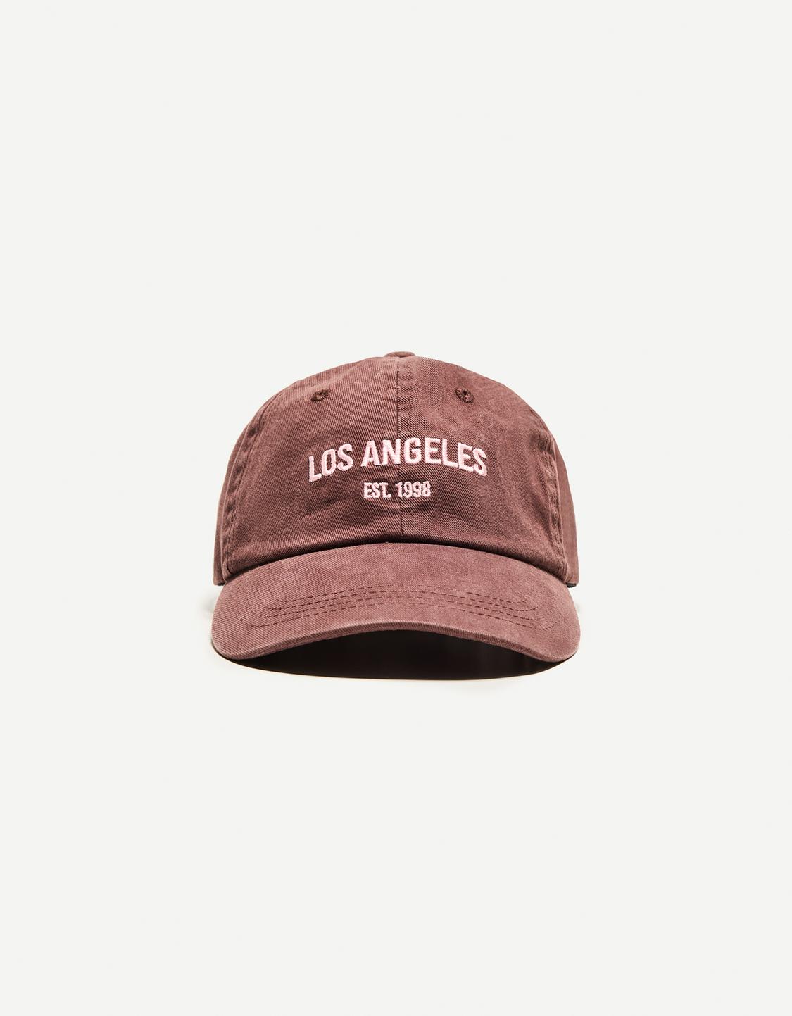 Embroidered cap