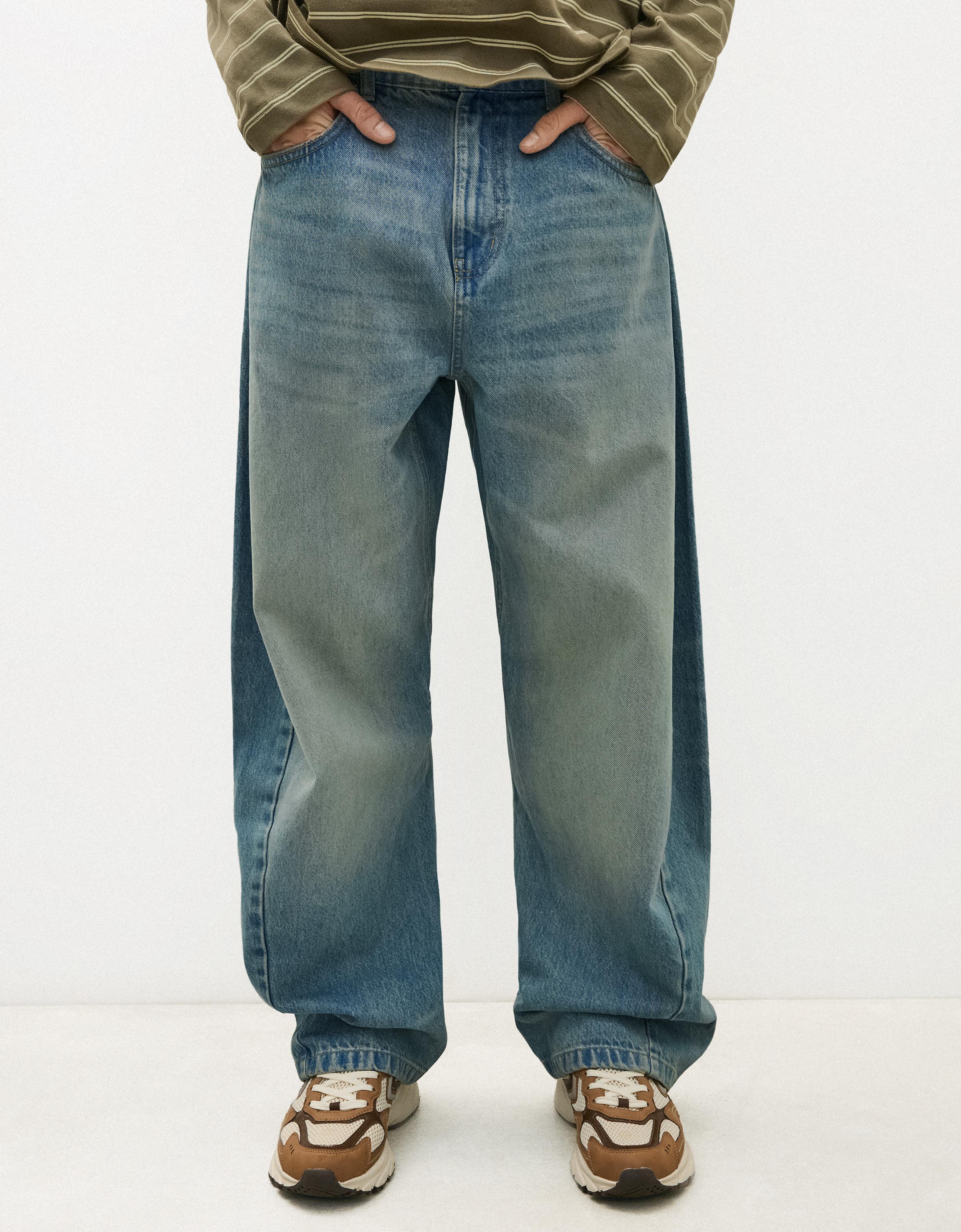 Twisted fit jeans — Light blue