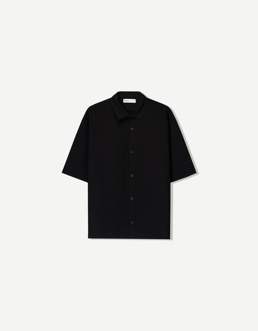 Set camicia e pantaloni-Nero-5