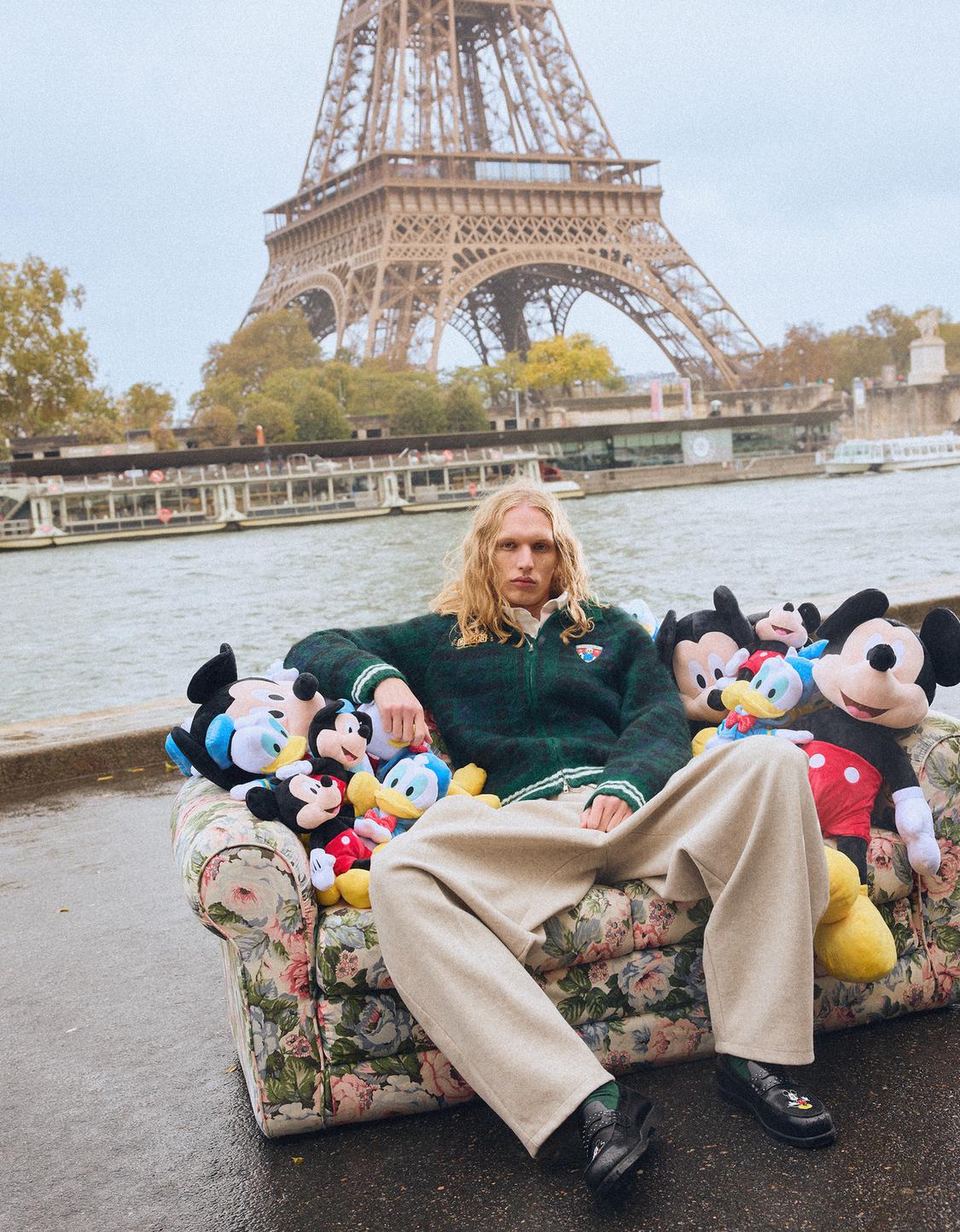 Chaqueta Disney cuadros