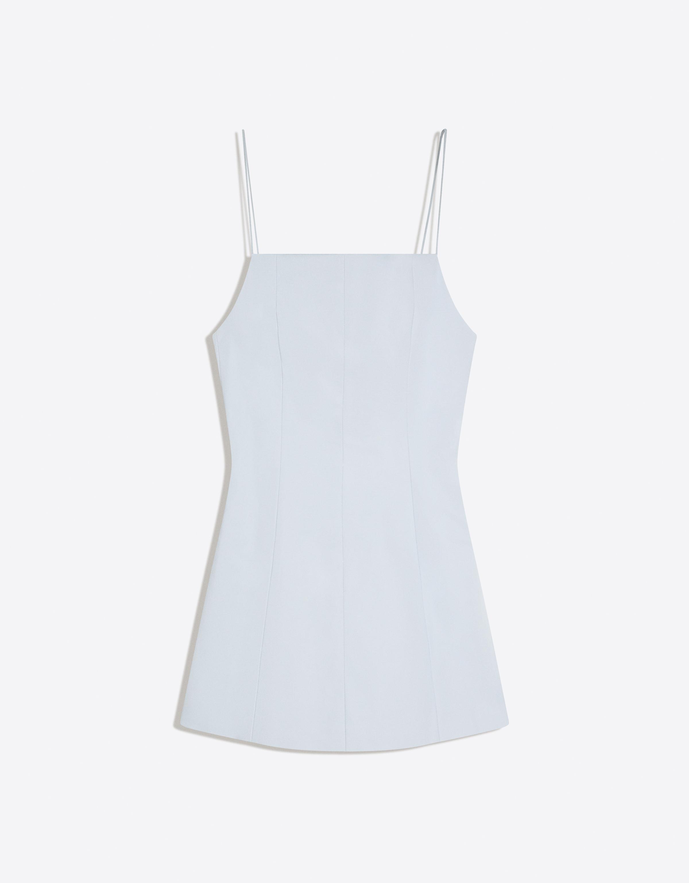 Sırtı bağcıklı mini elbise - Görsel 2