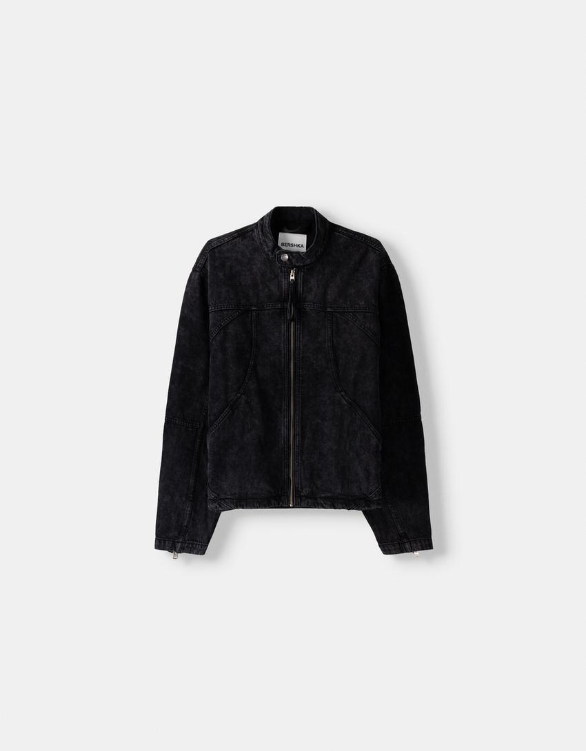 Избелено яке-Черно-4