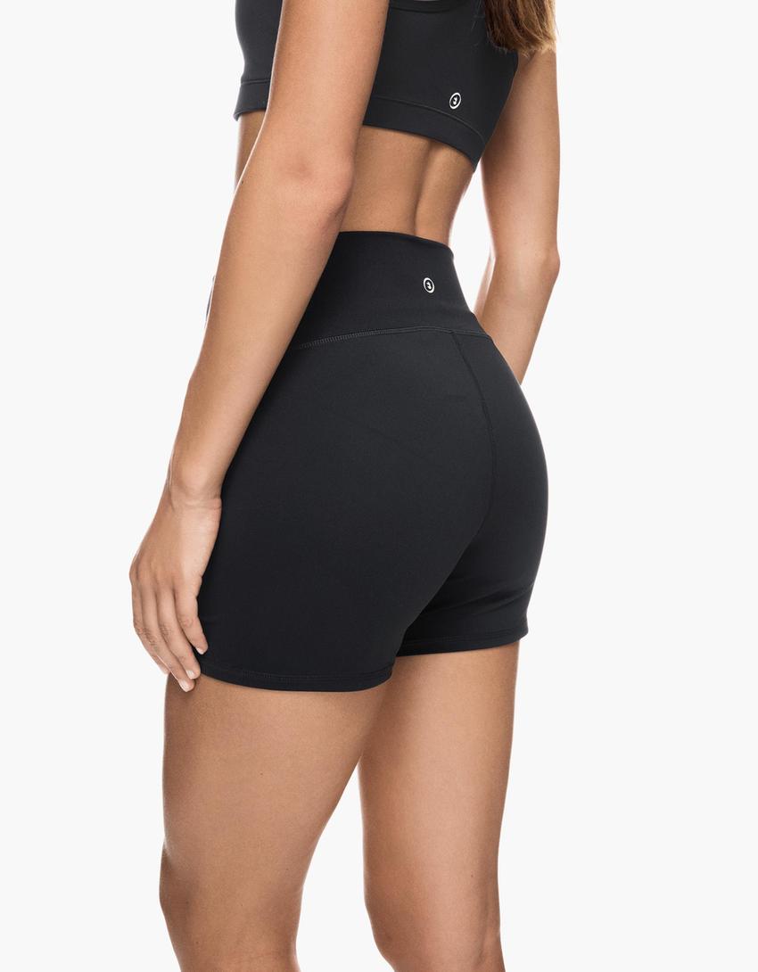 Short da ciclista quick dry e traspiranti-Nero-2