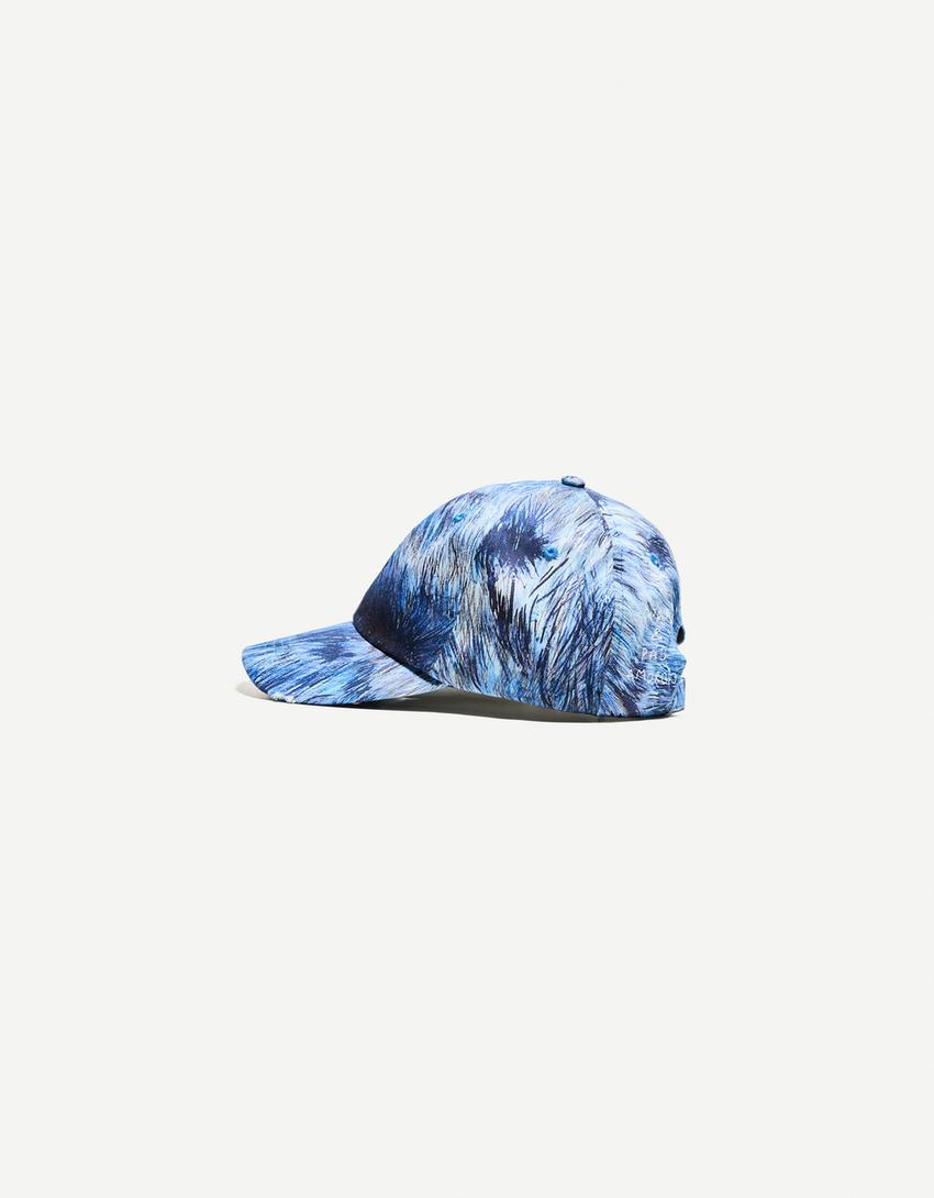 Gorra CA7RIEL & Paco Amoroso print-Azul claro-3