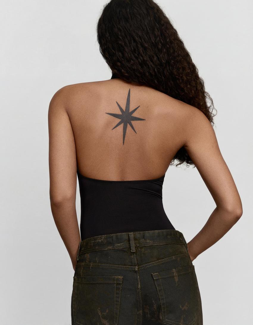 Body halter-Negro