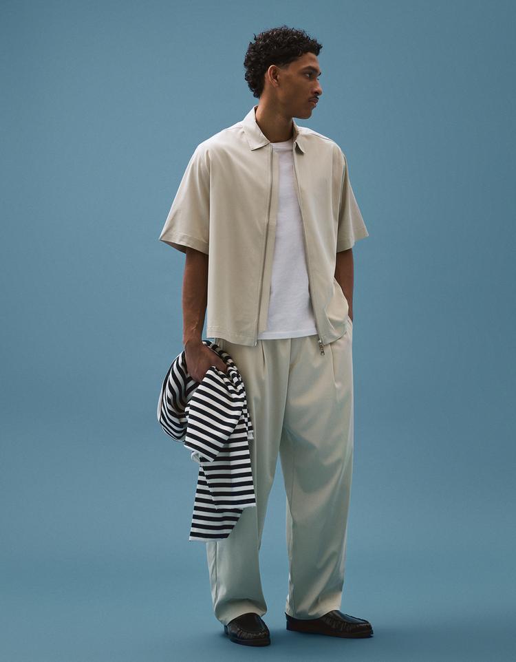 Super baggy fit pensli pantolon