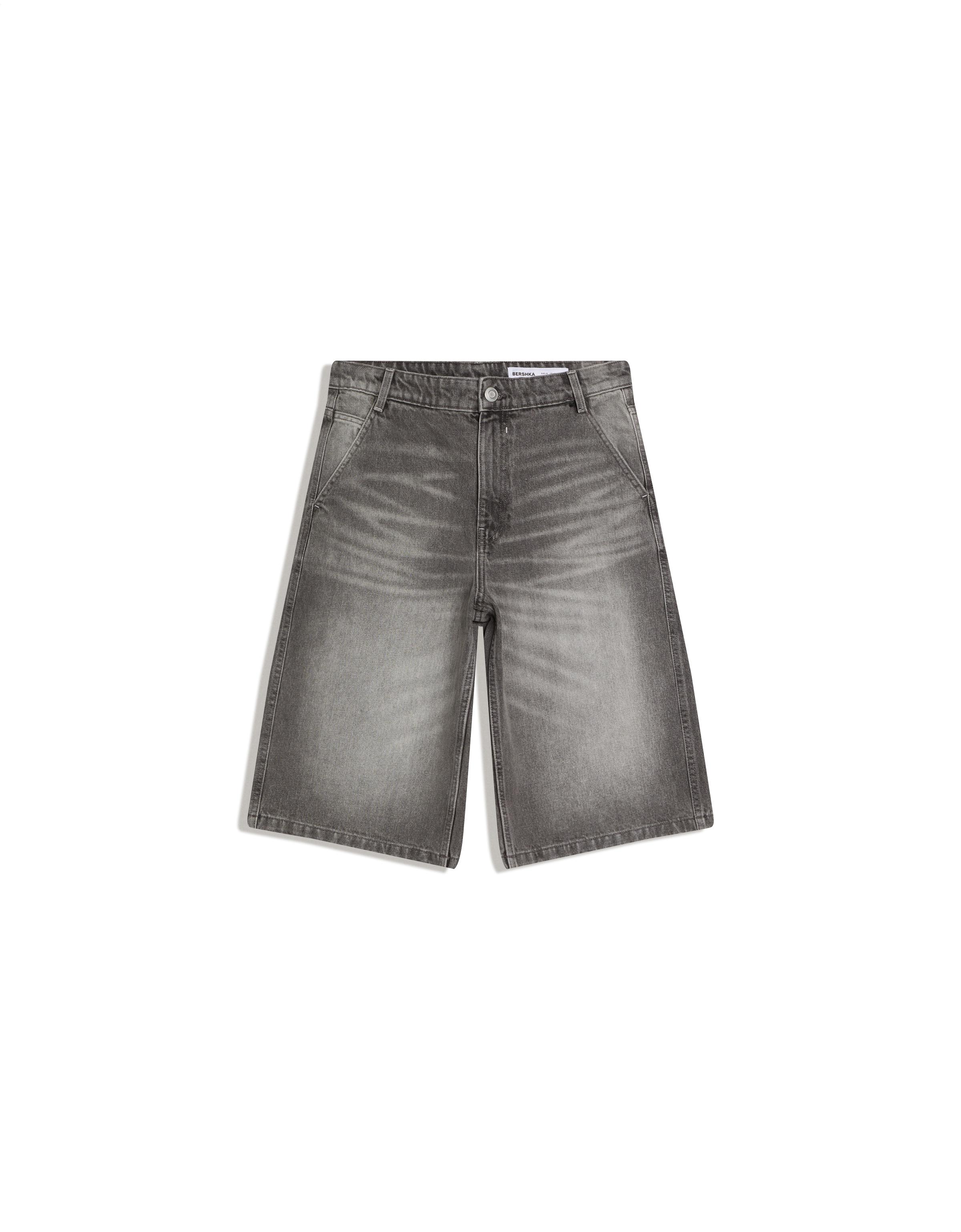 Skater denim bermuda - Görsel 44