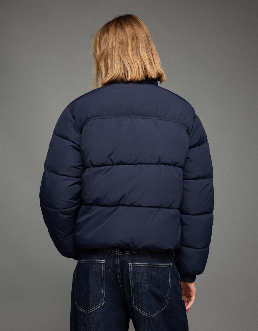 Şişme mont-Denizci mavisi