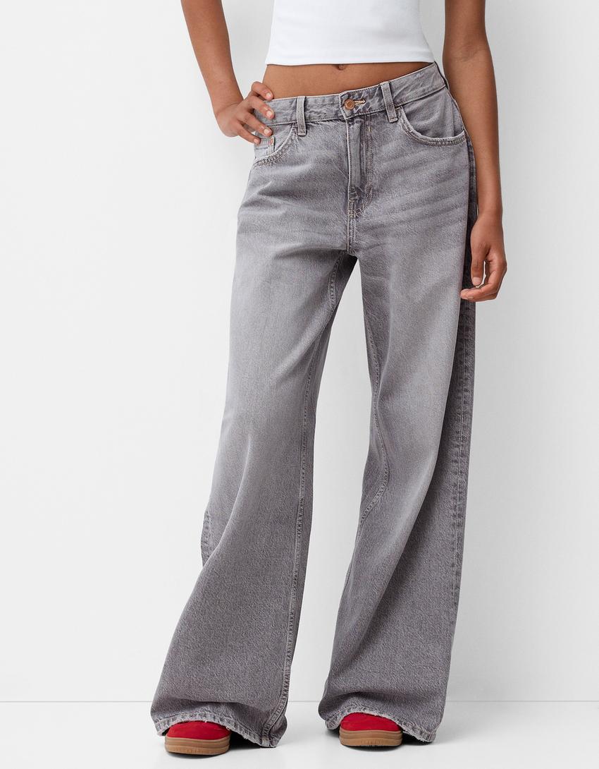 Jean large-Gris