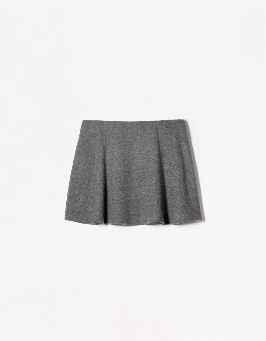 Soft Touch Mini Skirt BSK Teen Bershka soft-touch-mini-skirt-bsk-teen-bershka