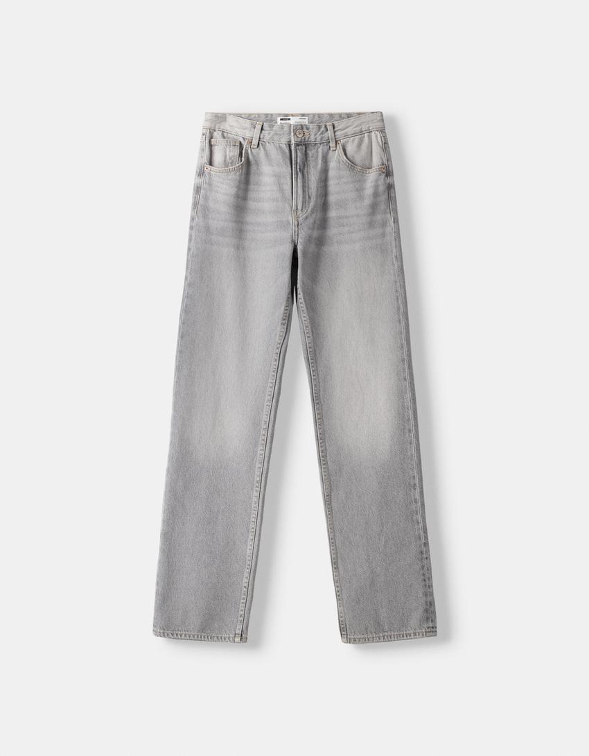 Jean straight-Gris-4