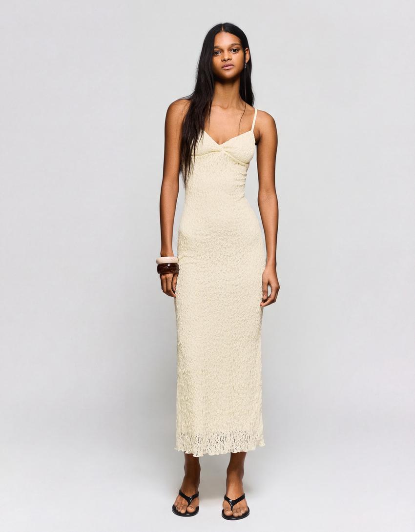 Strappy lace midi dress Strappy lace midi dress