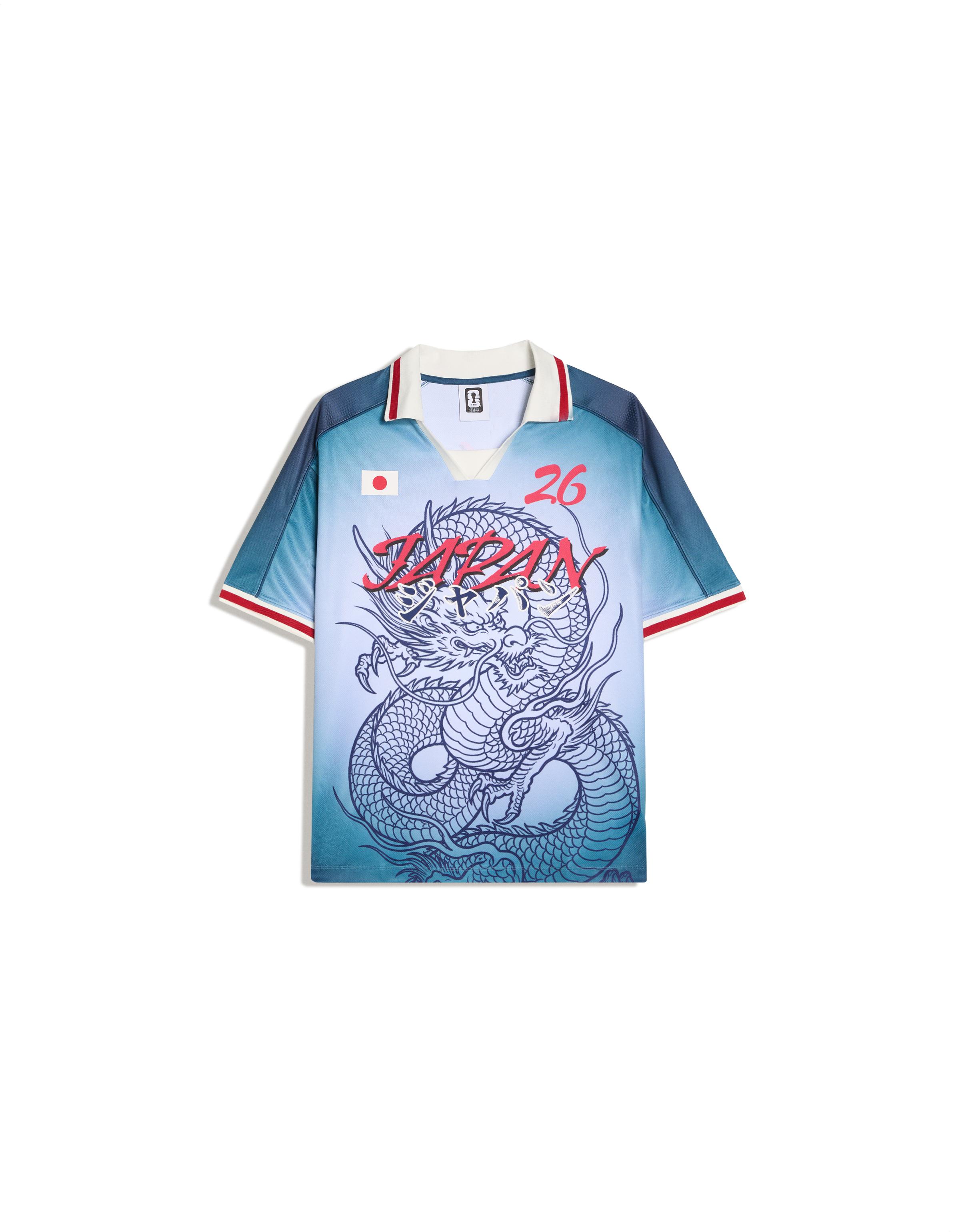 FIFA WORLD CUP™ Japan oversize polo shirt — Blue