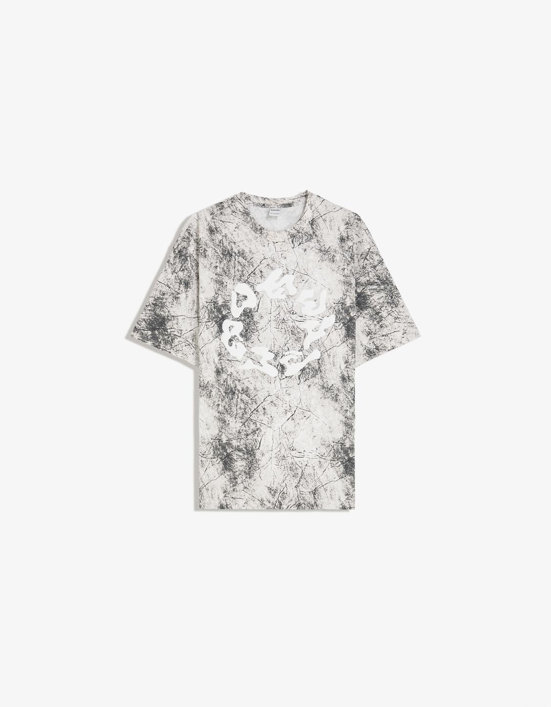 Short sleeve T-shirt with print
