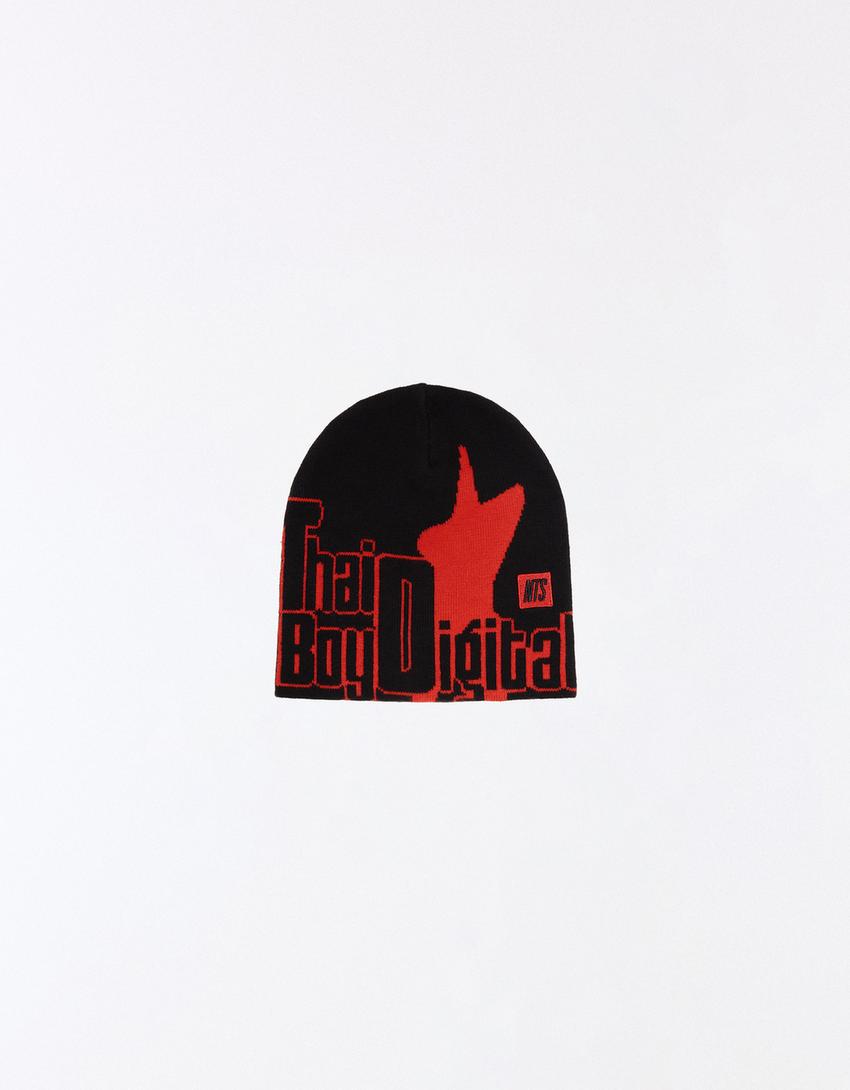 Gorro punto NTS X THAIBOY DIGITAL-Negro
