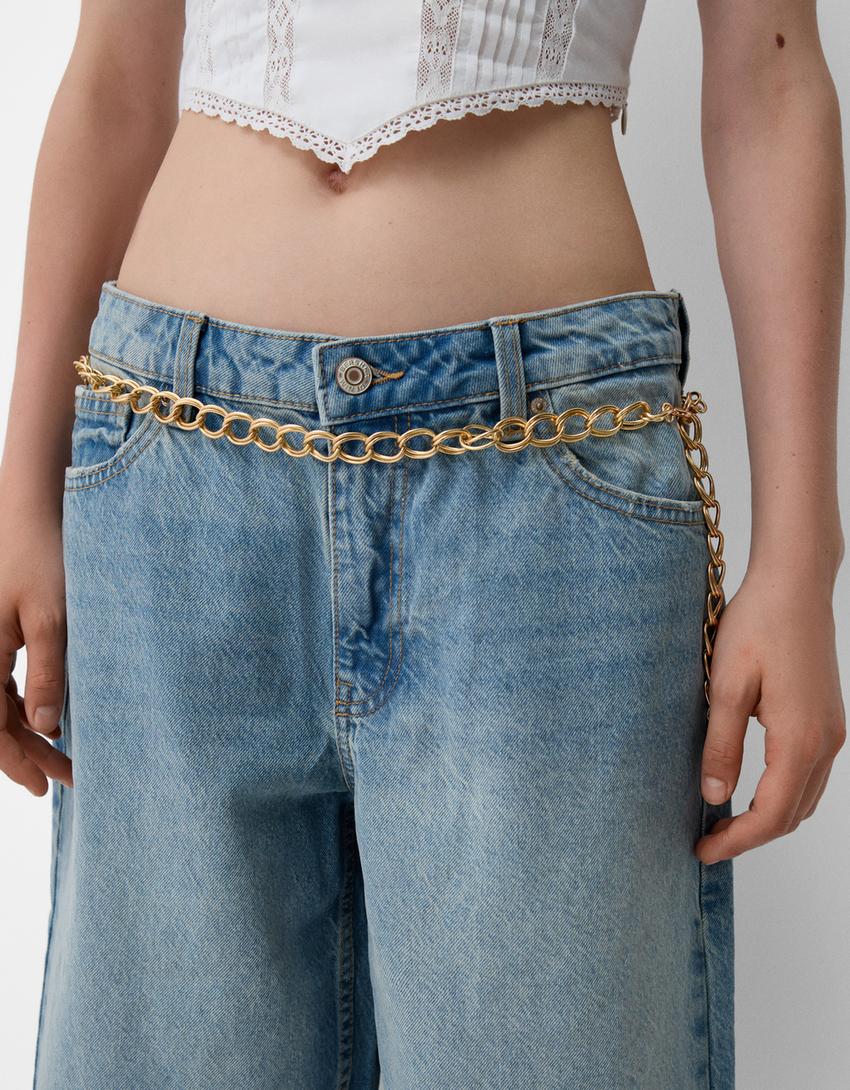 حزام سلسلة بحلقات-ذهبي-3