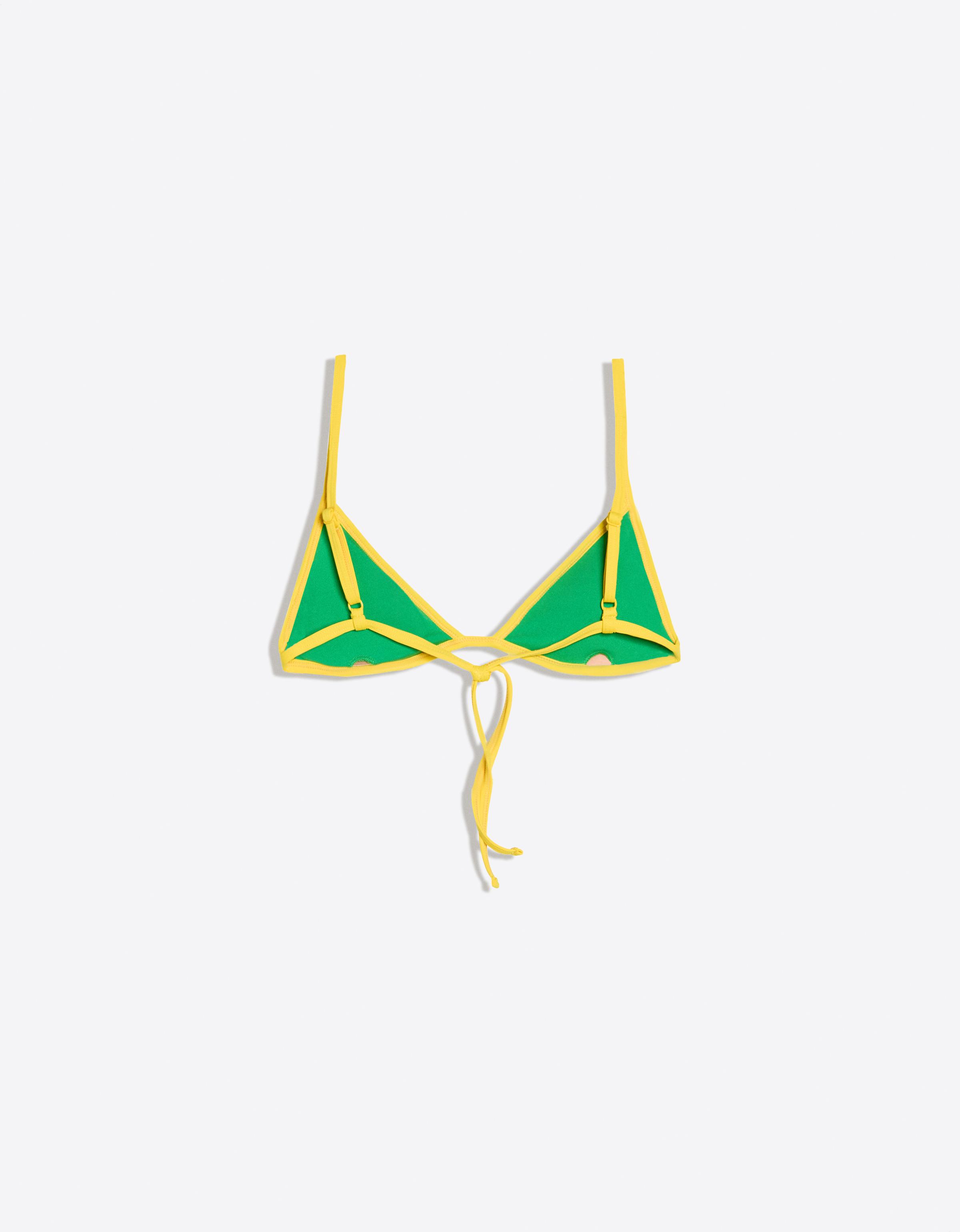 Brazil FIFA WORLD CUP™ triangle bikini top — Green