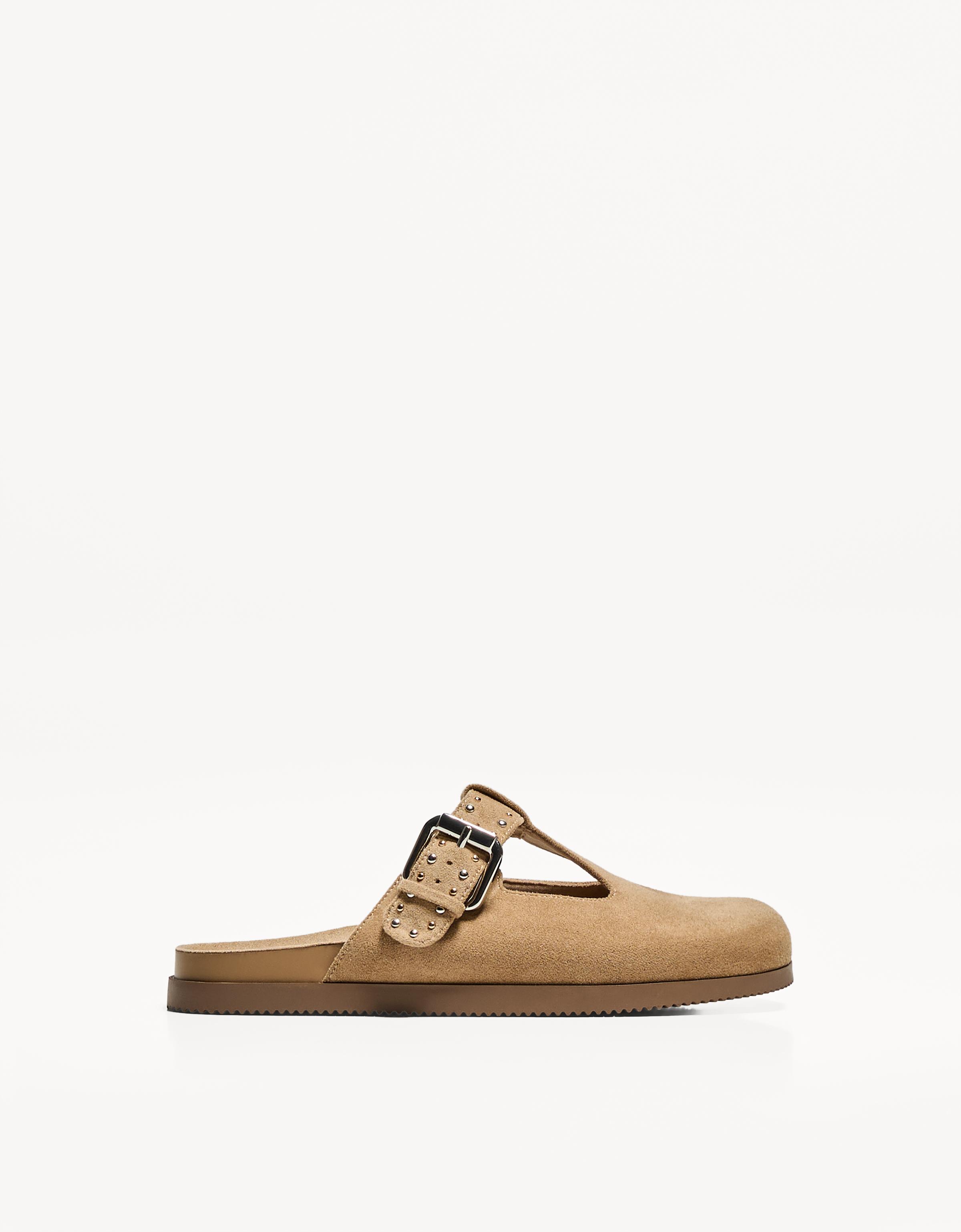 Chodaki ze sprzączką - Buty - BSK Teen | Bershka