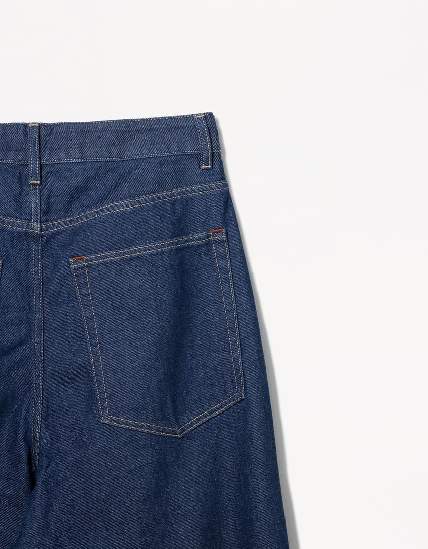 Super baggy jean-Denizci mavisi-2
