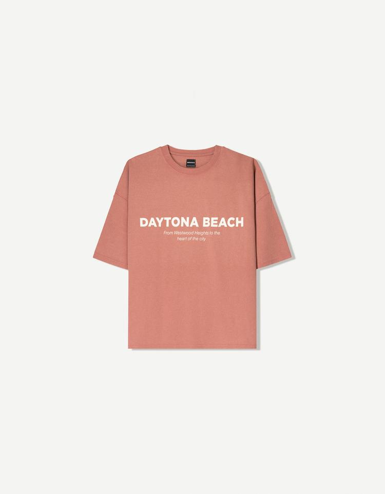 Short sleeve T-shirt with print