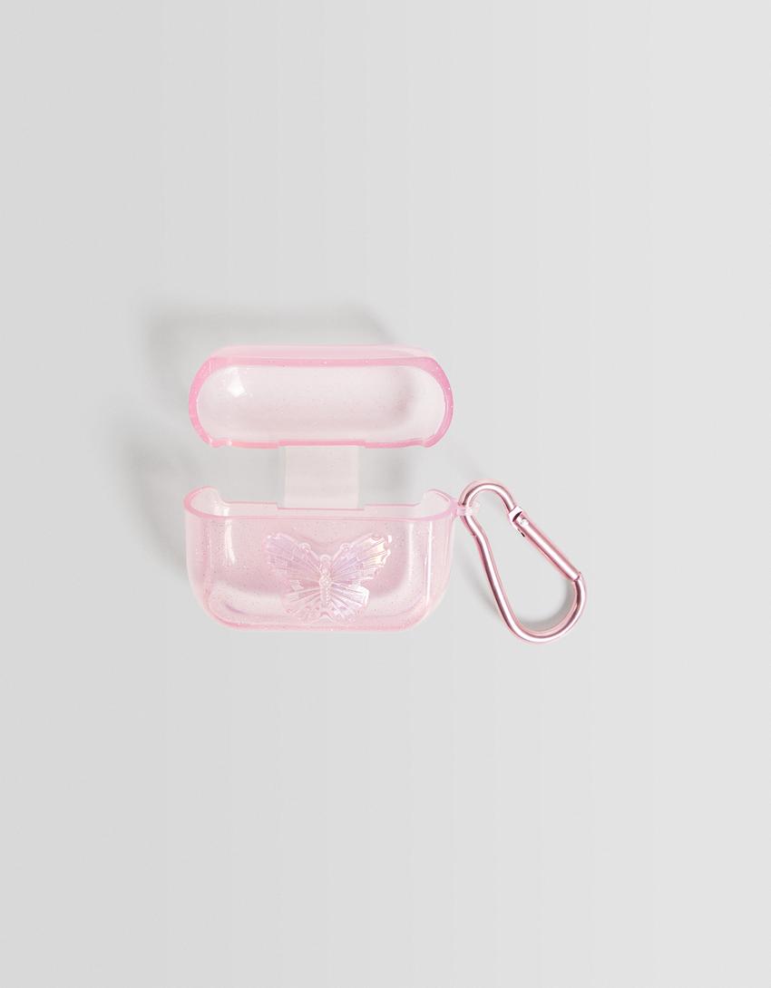 حقيبة إيربودز منقوش-زهري-4