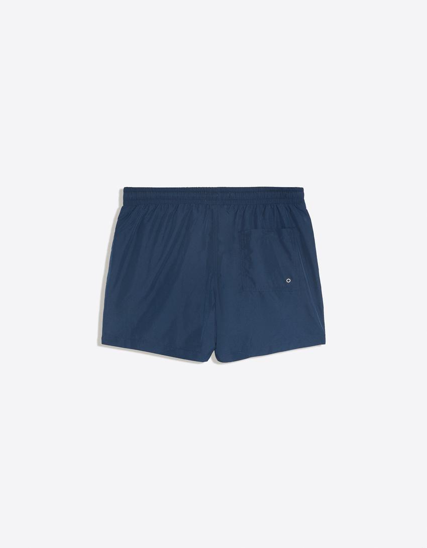 Bañador regular fit básico-Marino