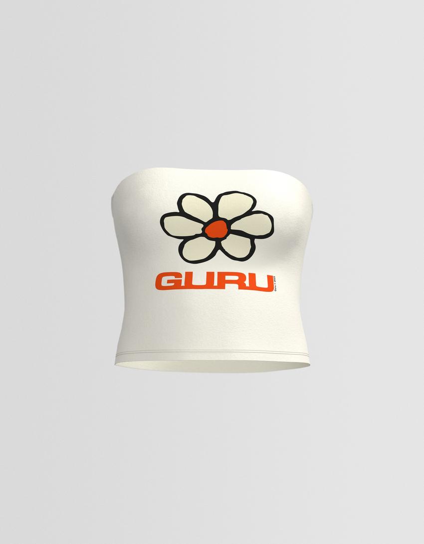 Guru bandeau top-White-3