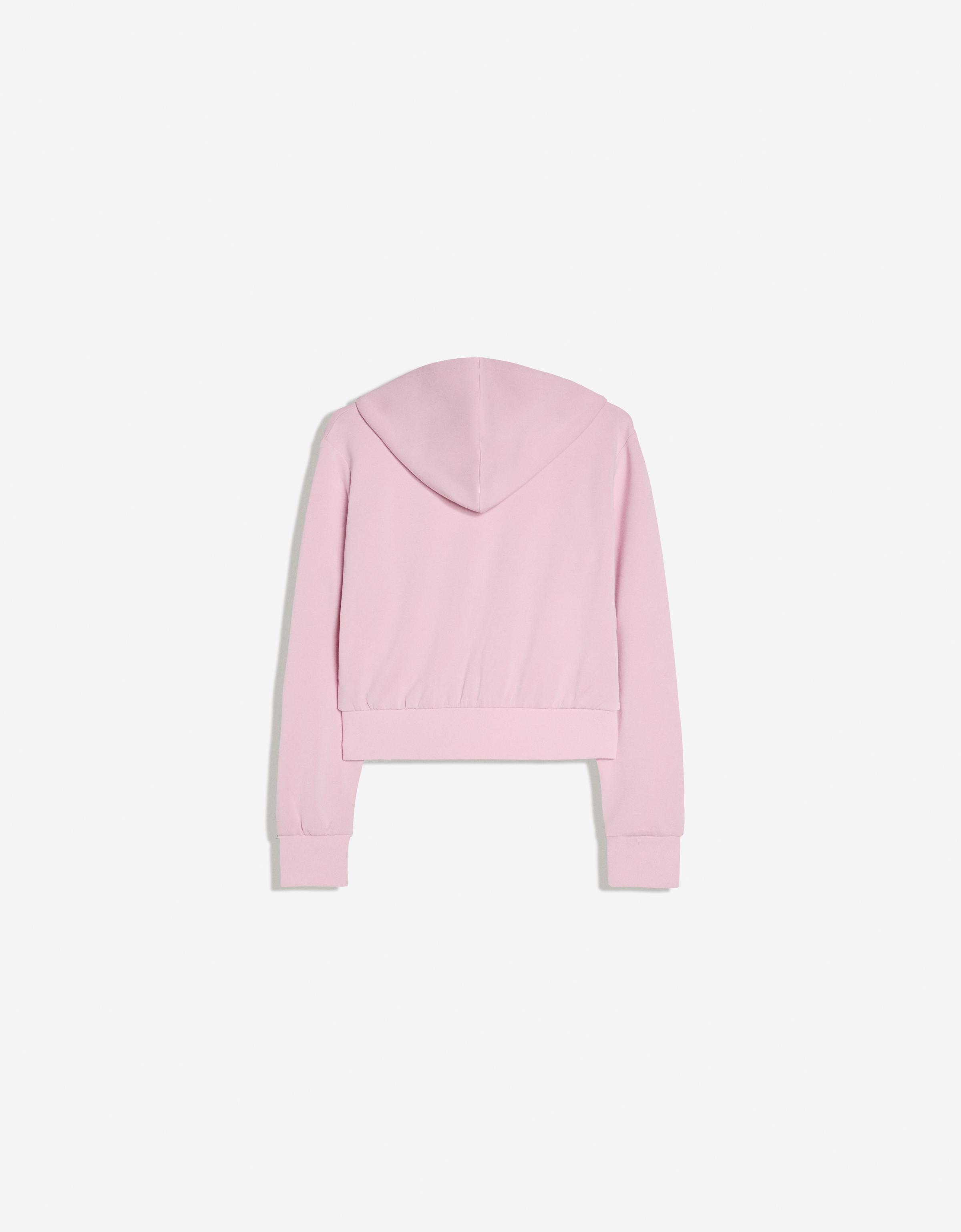 Bershka Fermuarlı kapüşonlu sweatshirt görsel 3