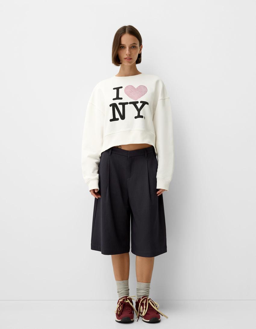 zwarte bermuda dames