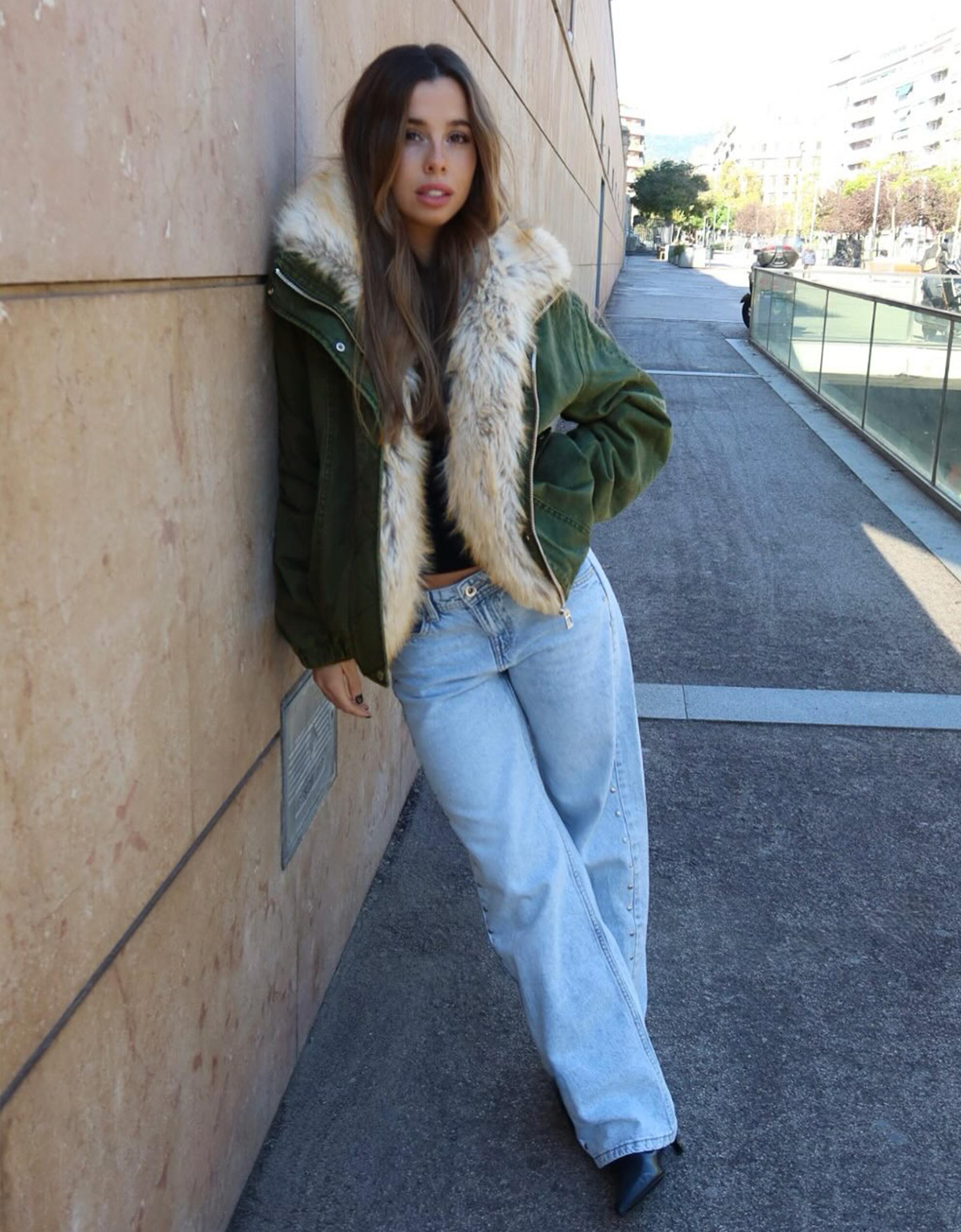 Yıldız zımba detaylı baggy fit jean - Görsel 59