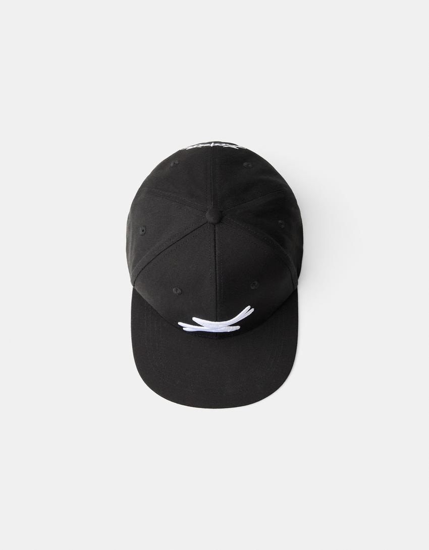 Gorra Saiko bordado-Negro-4