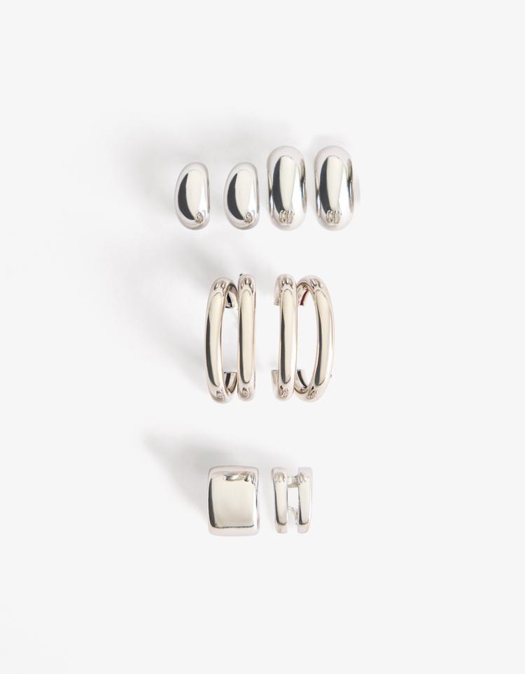Pack of 8 signature edition earrings & ear cuff