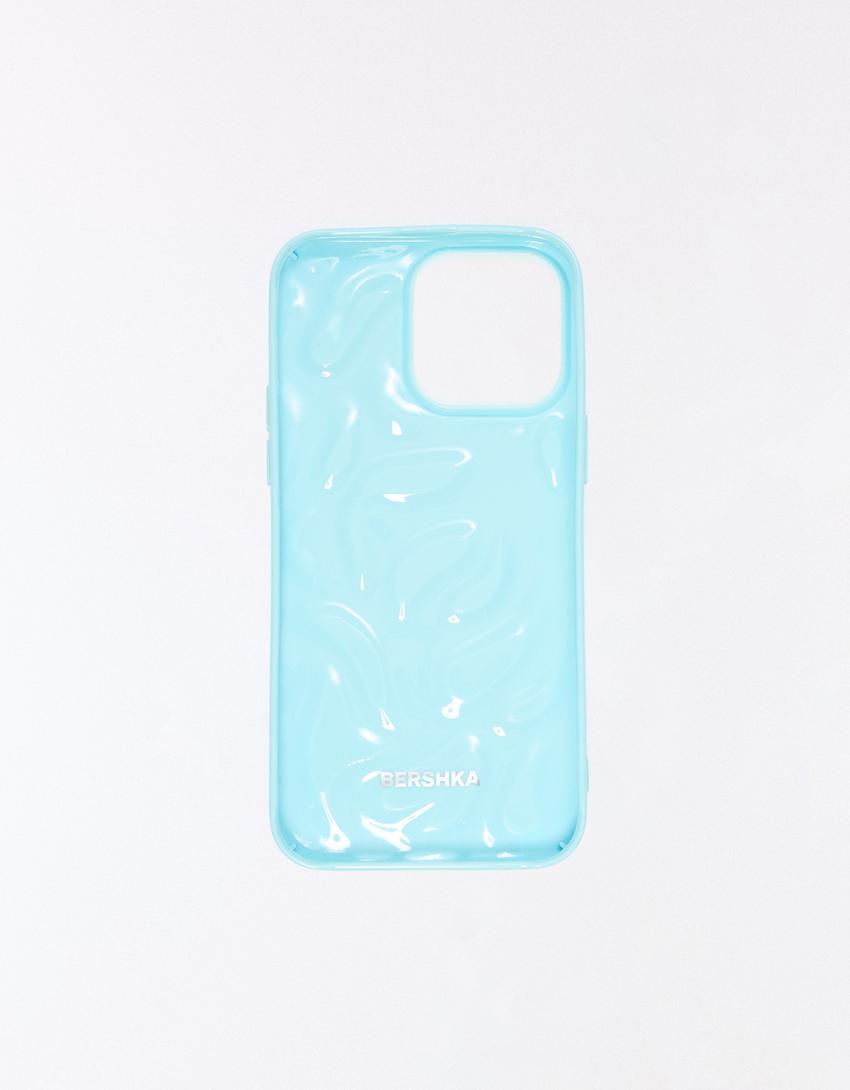 Cover per cellulare effetto-Bianco