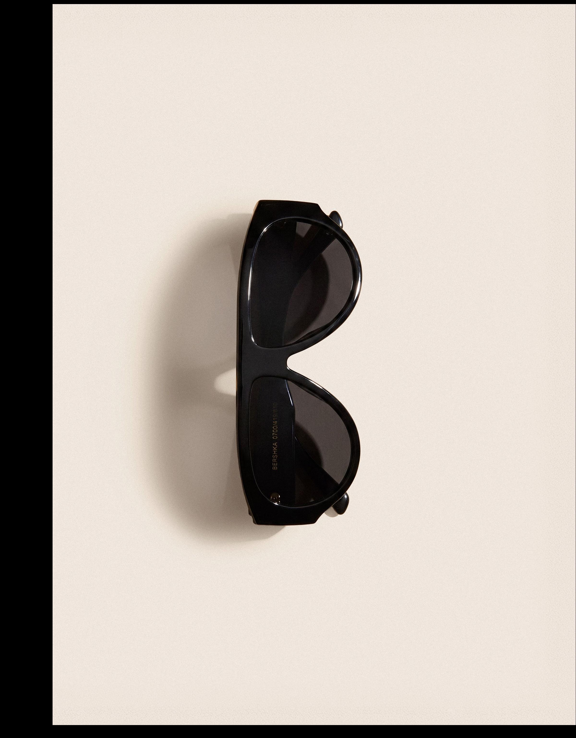 Acetate sunglasses — Black