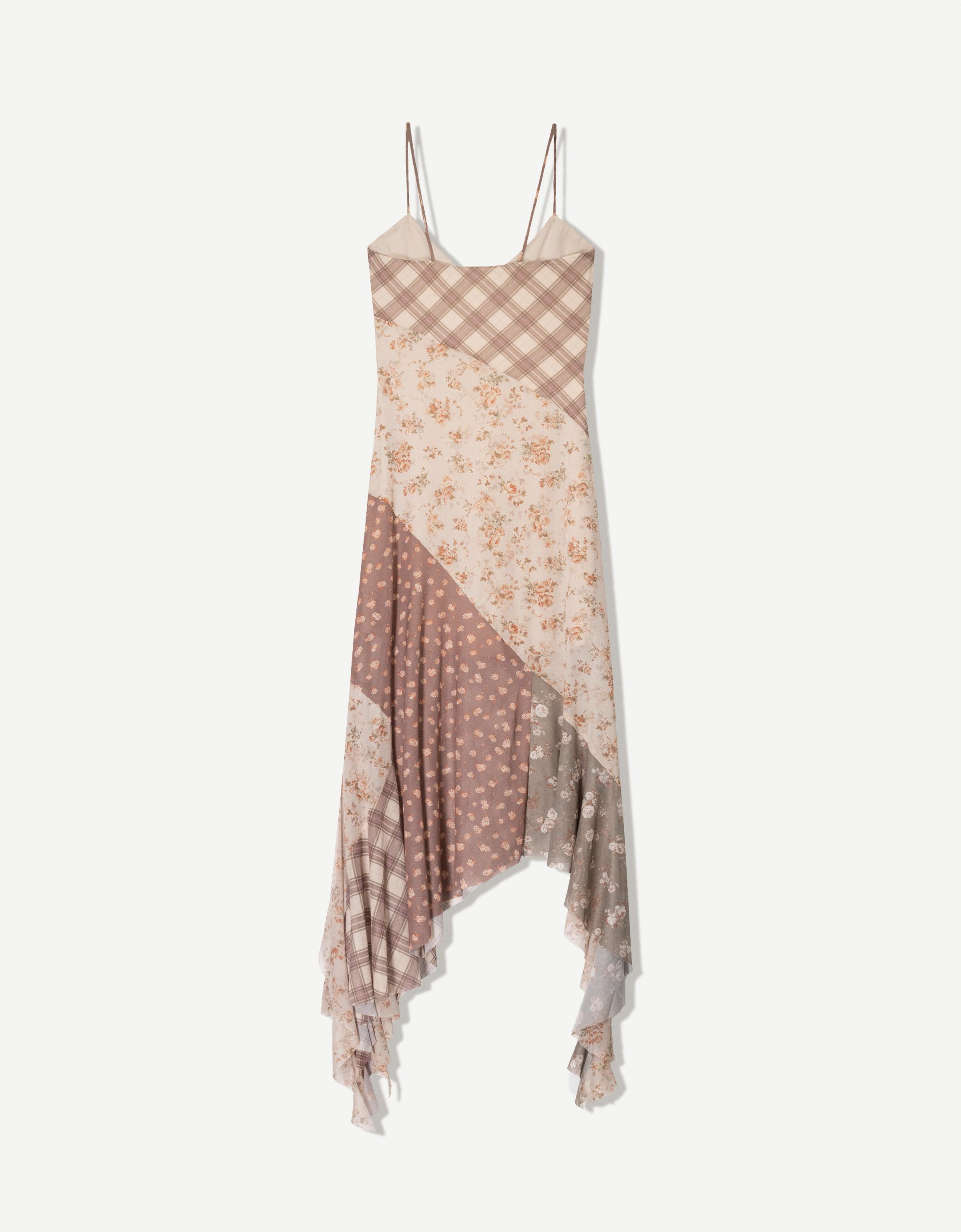 Strappy midi dress - Dresses and Jumpsuits - Women | Bershka