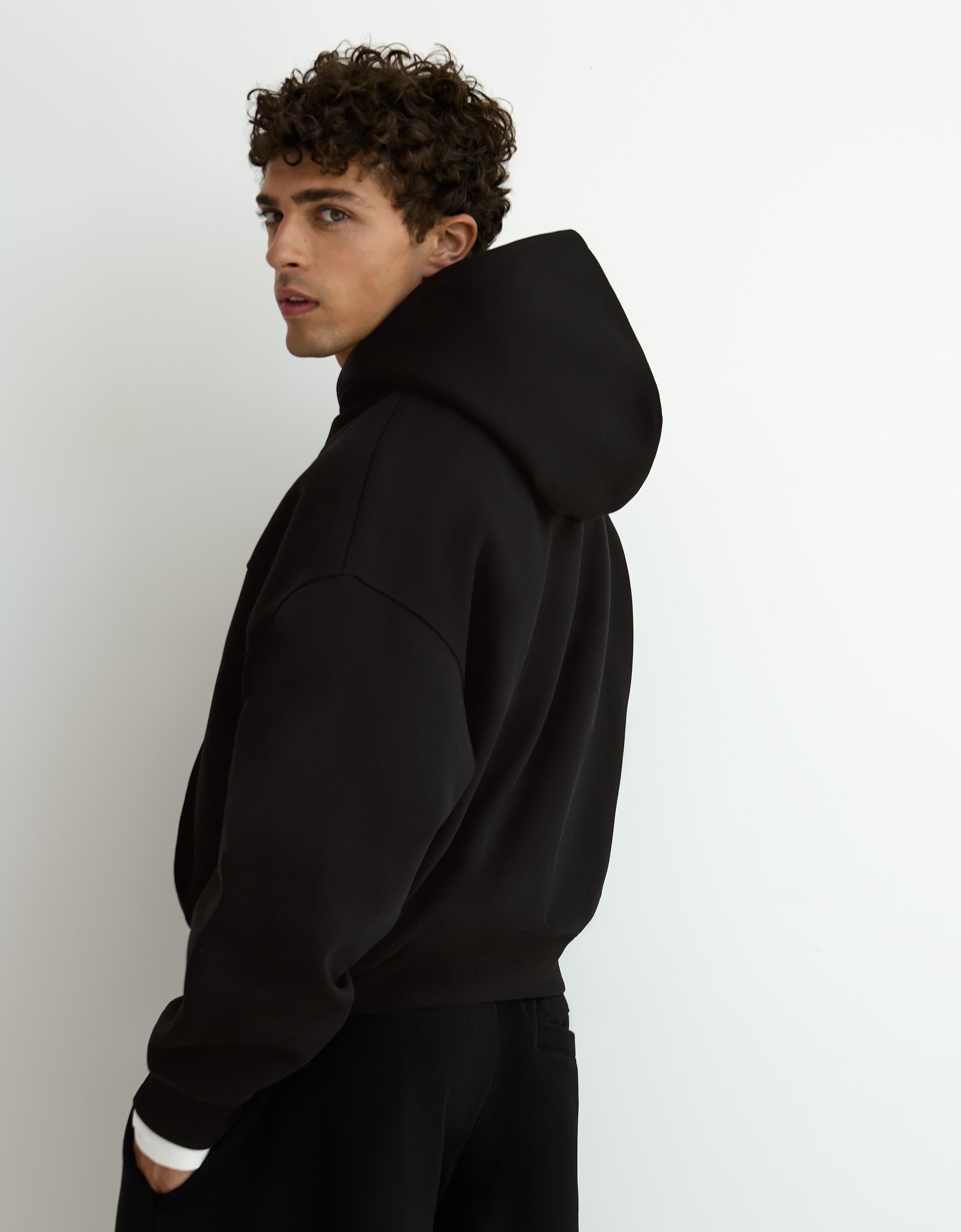 Bershka Kapüşonlu sweatshirt görsel 7