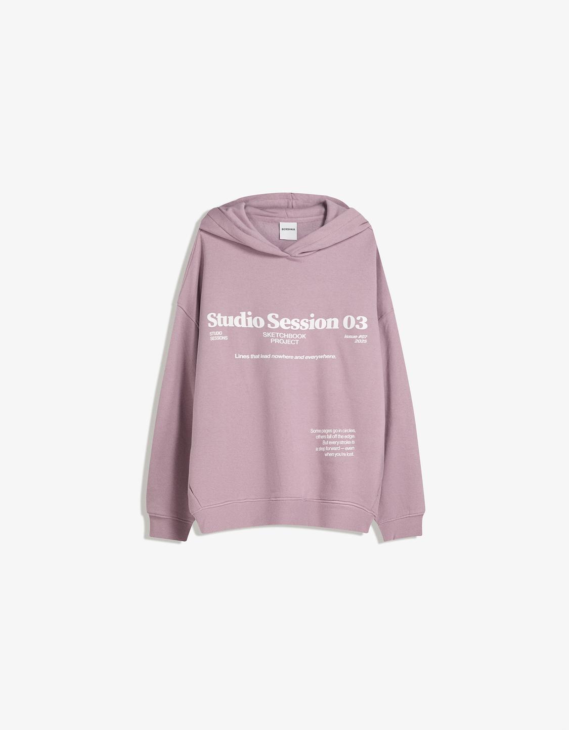 Printed hoodie