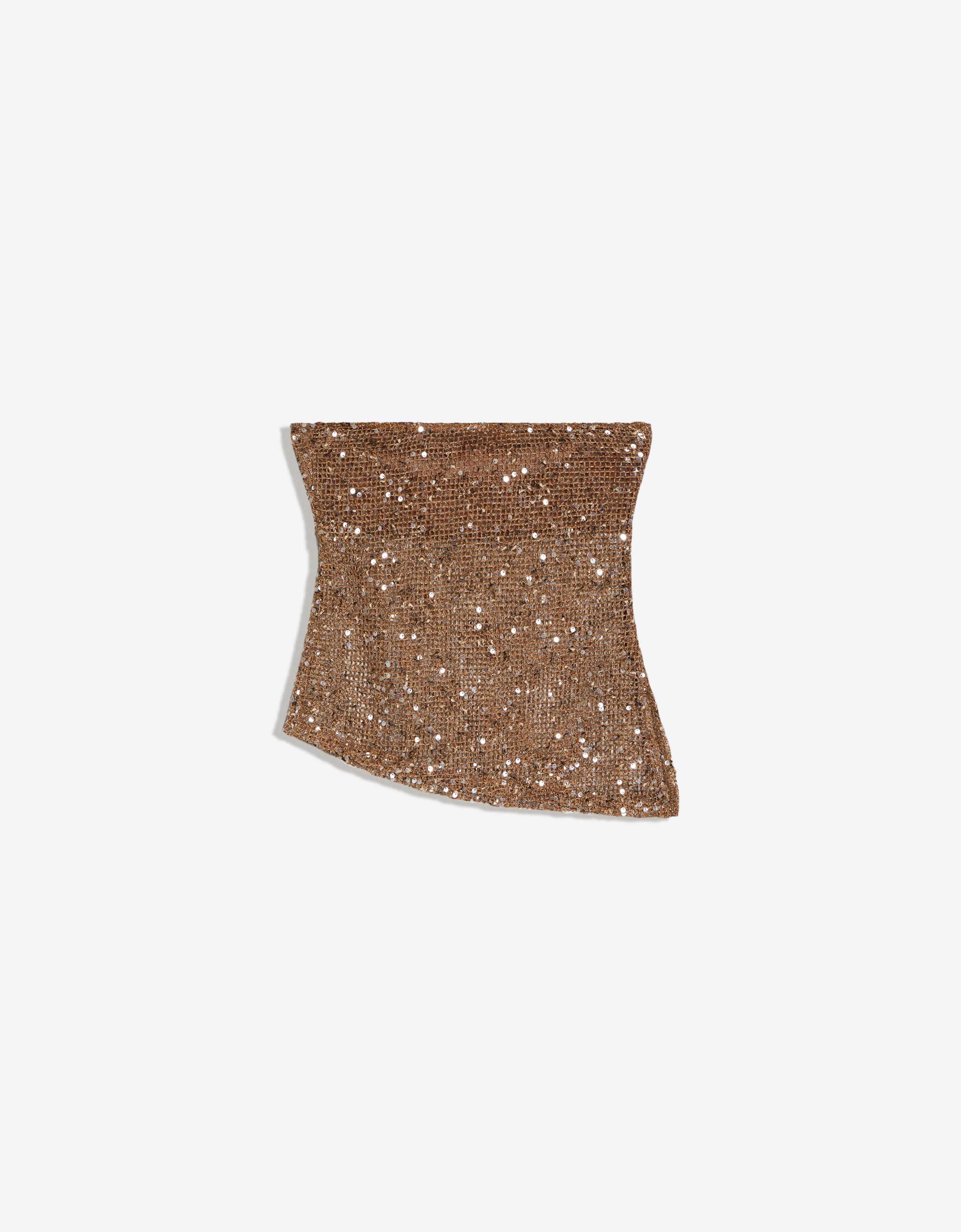 Bershka Pullu bandeau top