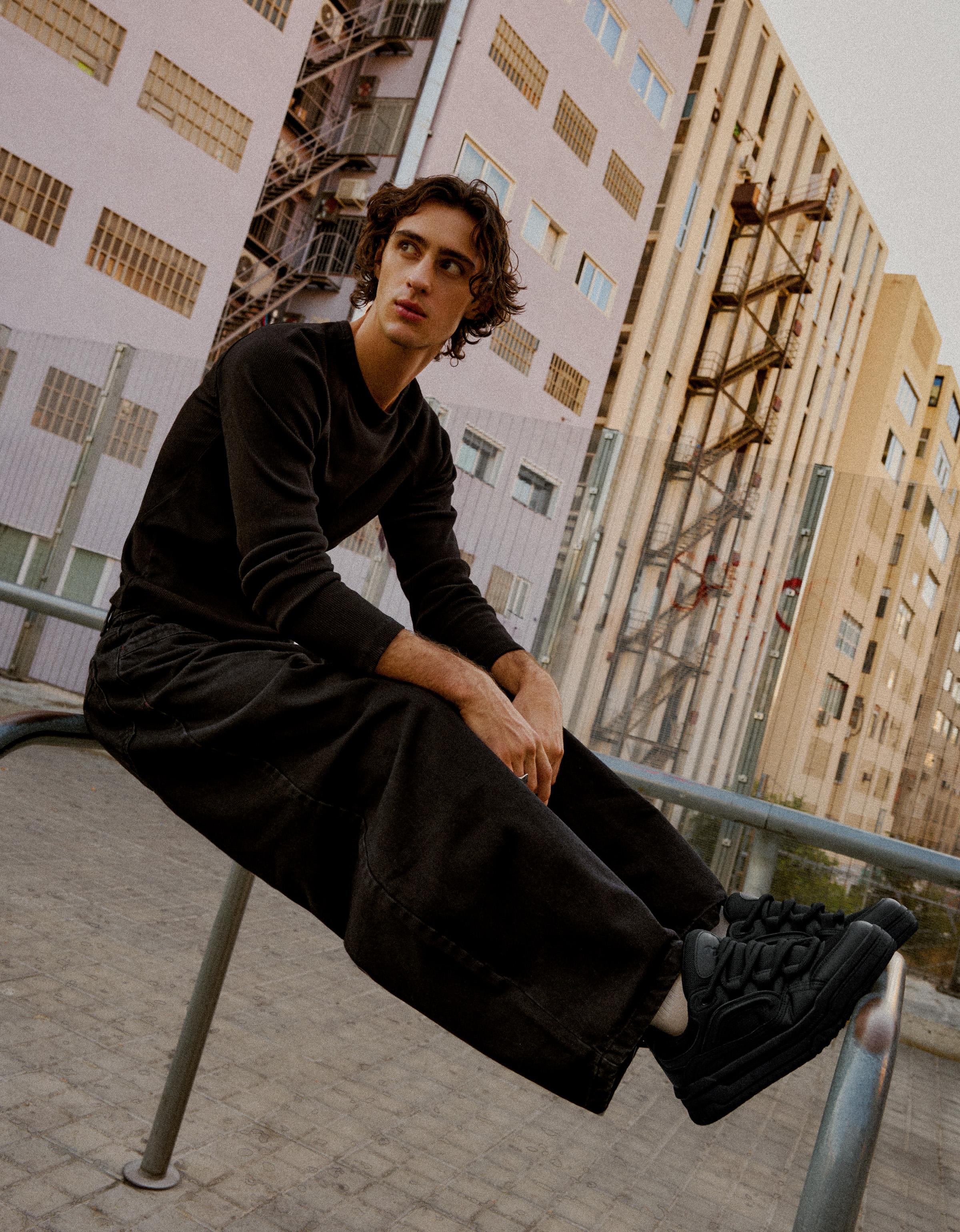 Skate trainers — BLACK