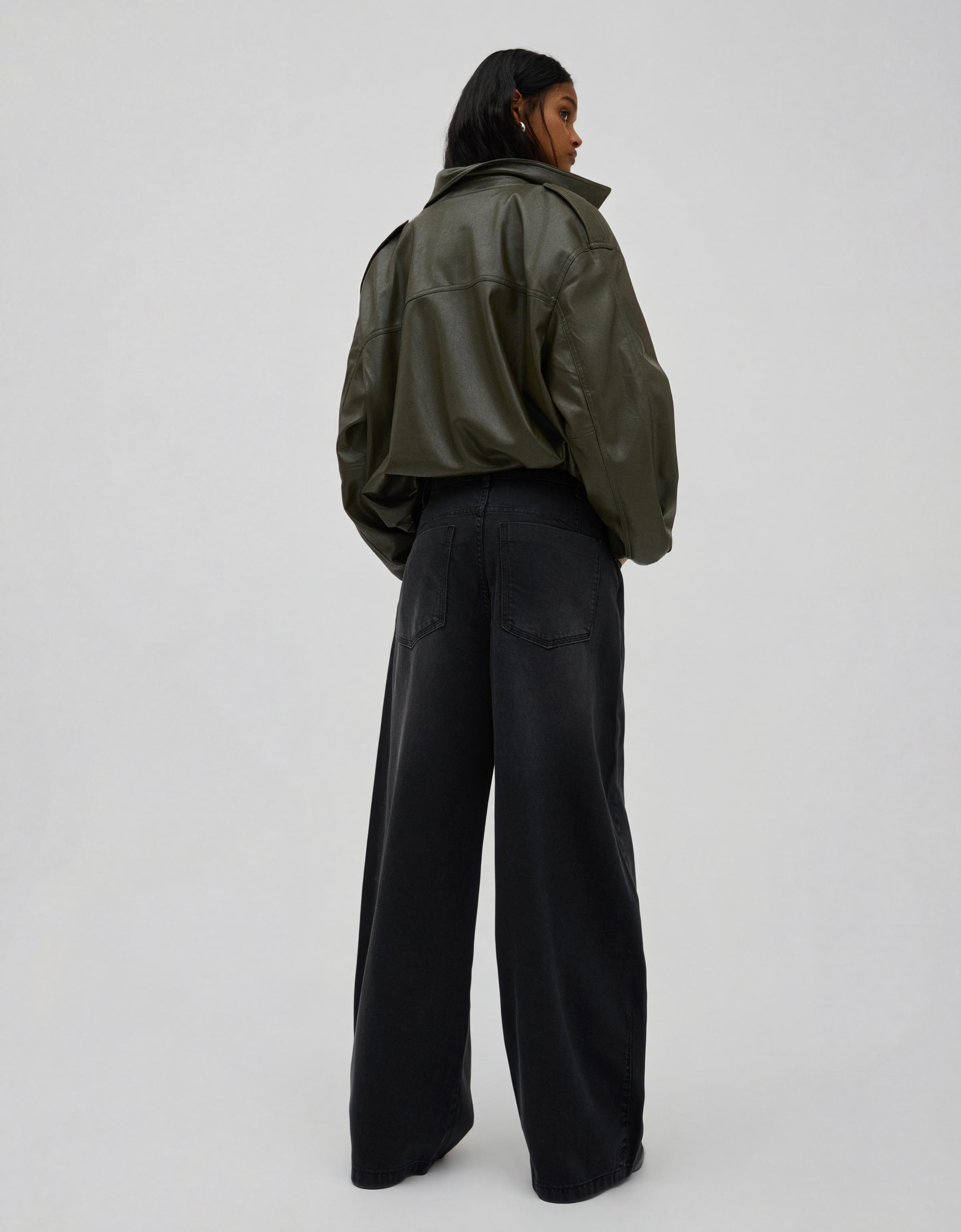 Barrel fit pantolon - Görsel 17