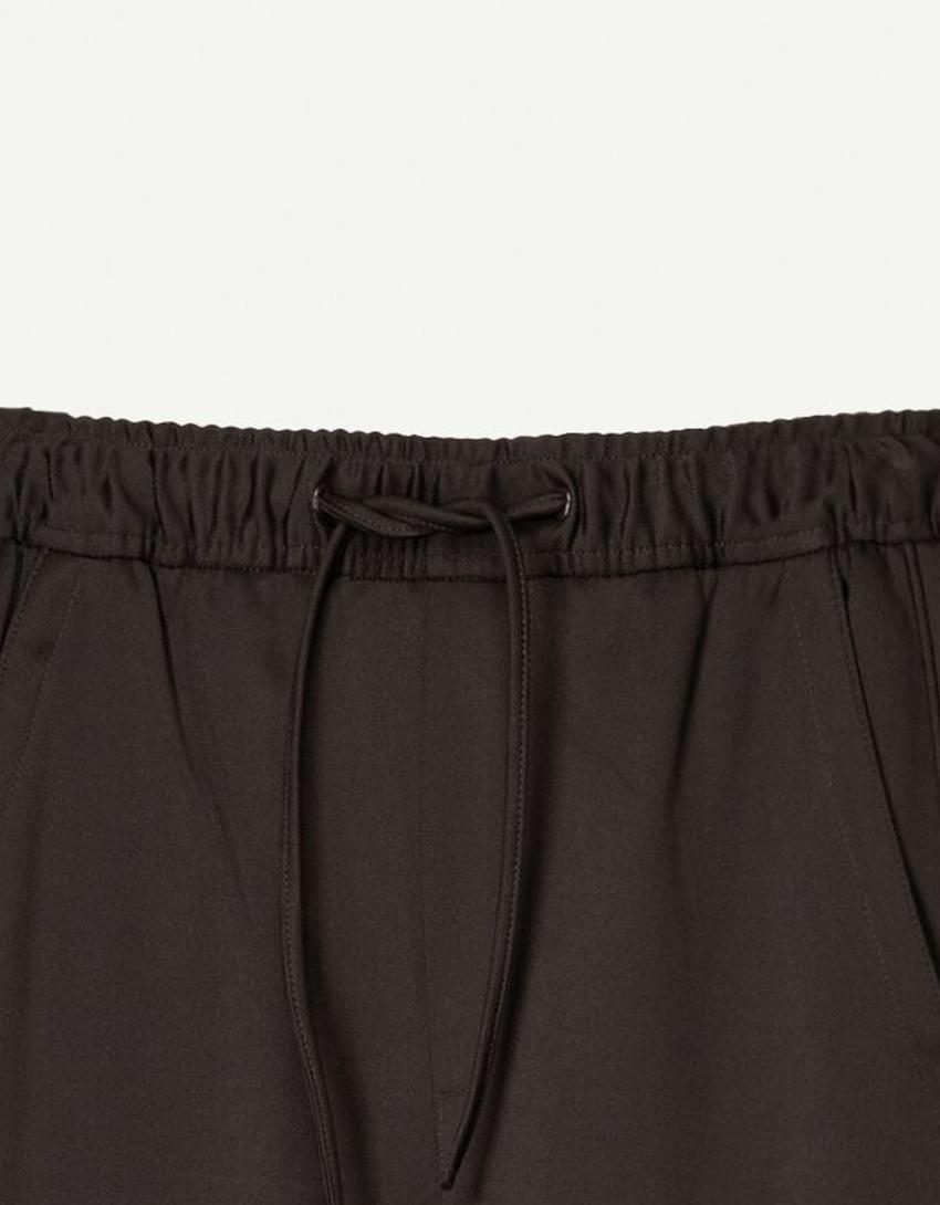 Spodnie jogger baggy-Brązowy-2
