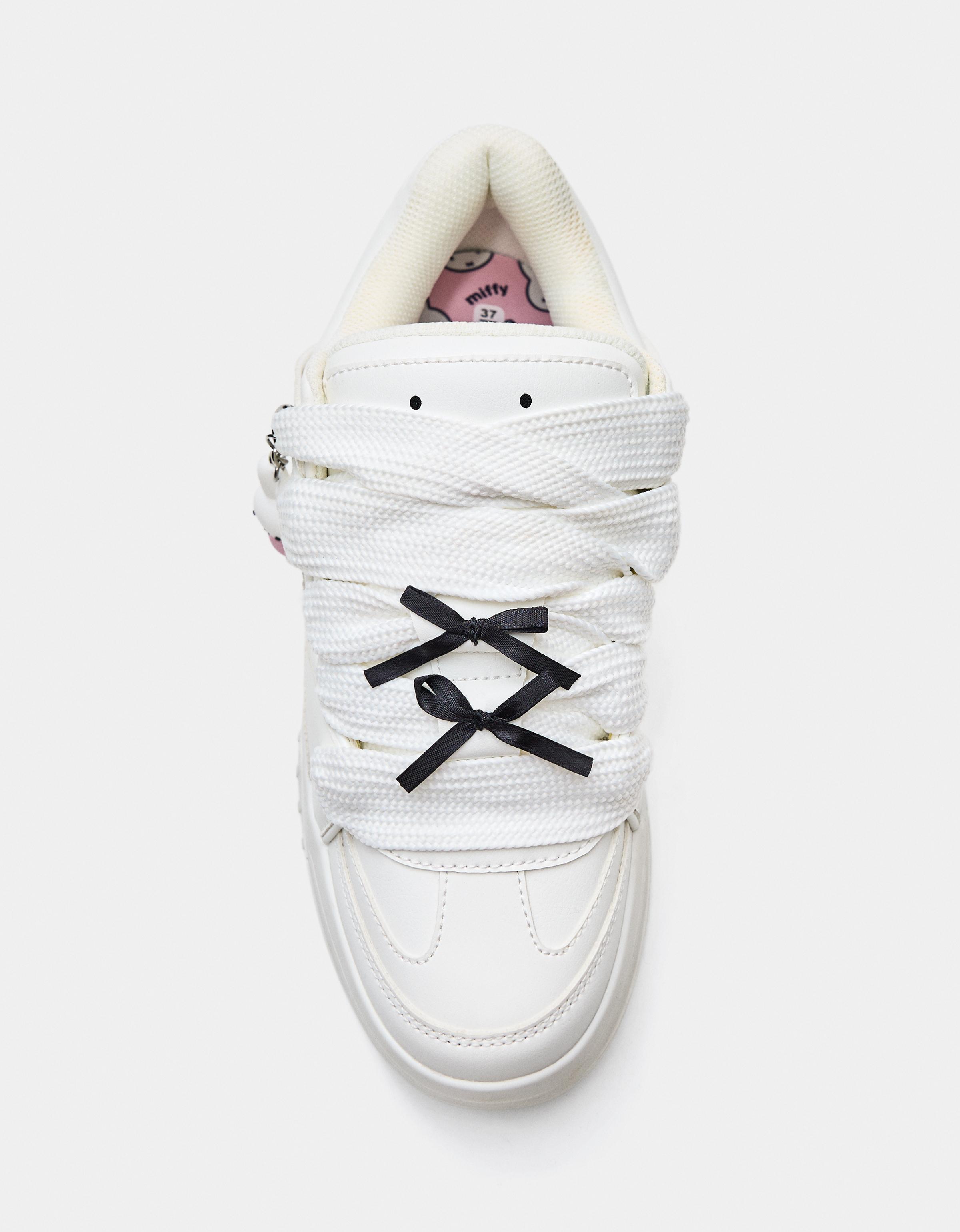 Miffy skate shoes — WHITE