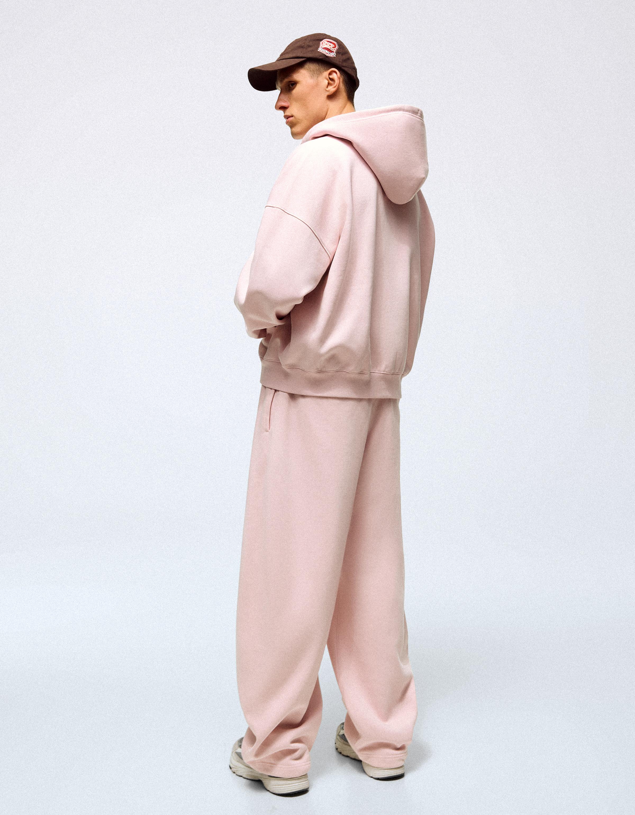 Zip-up hoodie — Pink