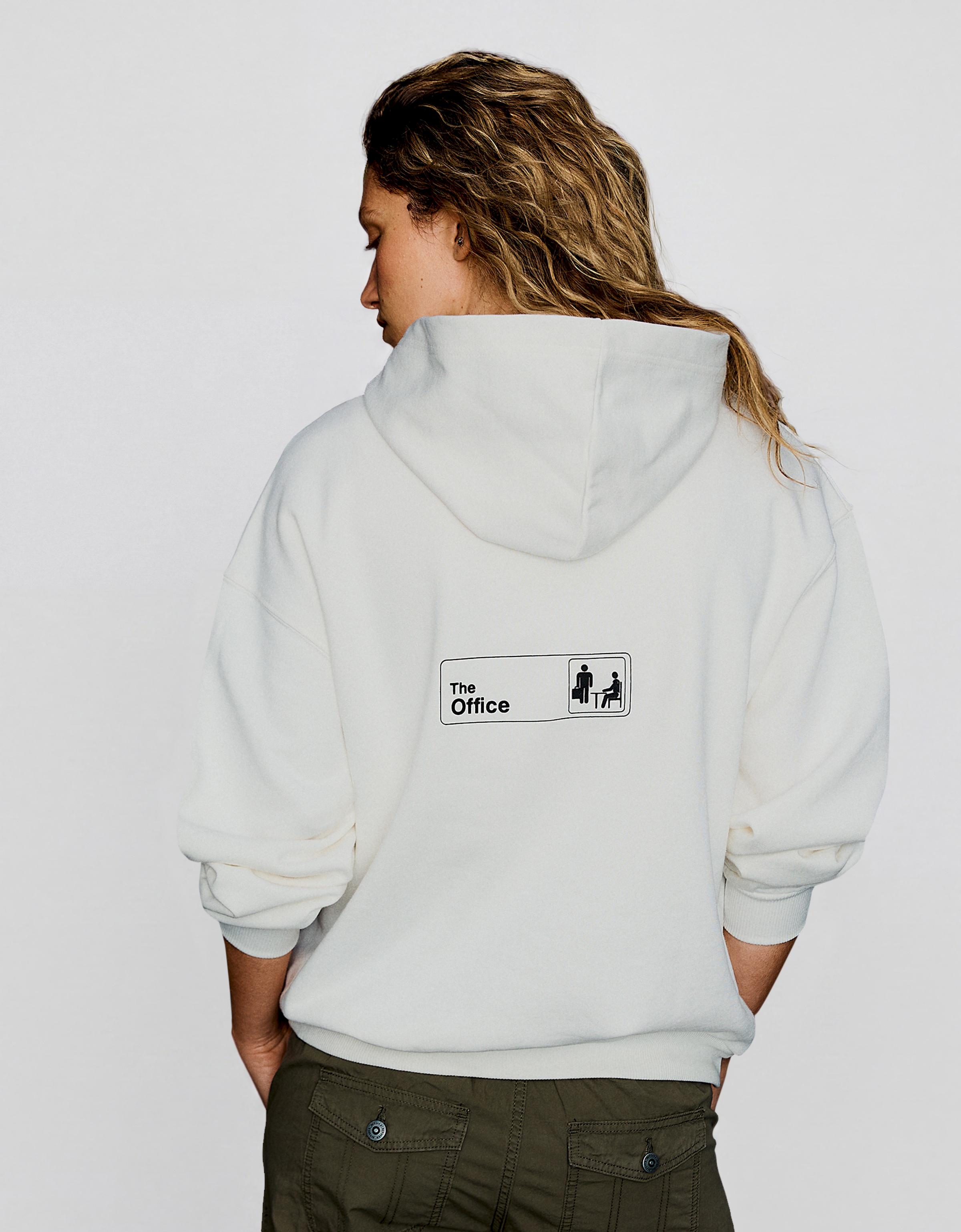 THE OFFICE hoodie — Off white