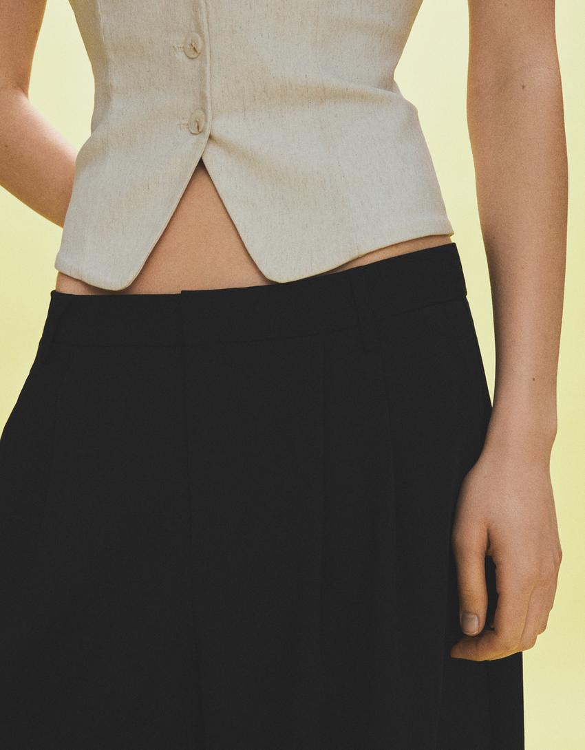 Pantalon bouffant-Noir