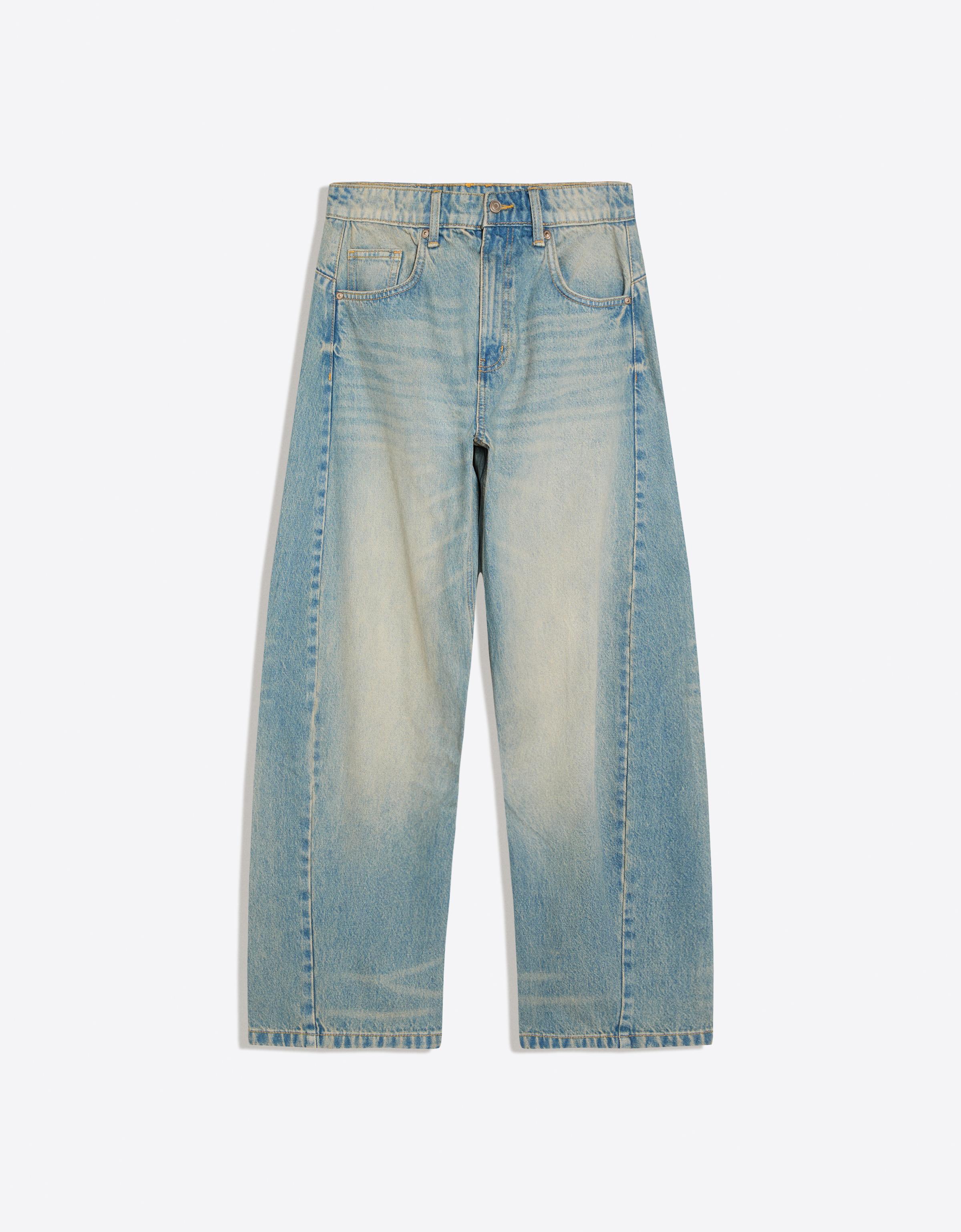 Twisted fit jeans — Light blue