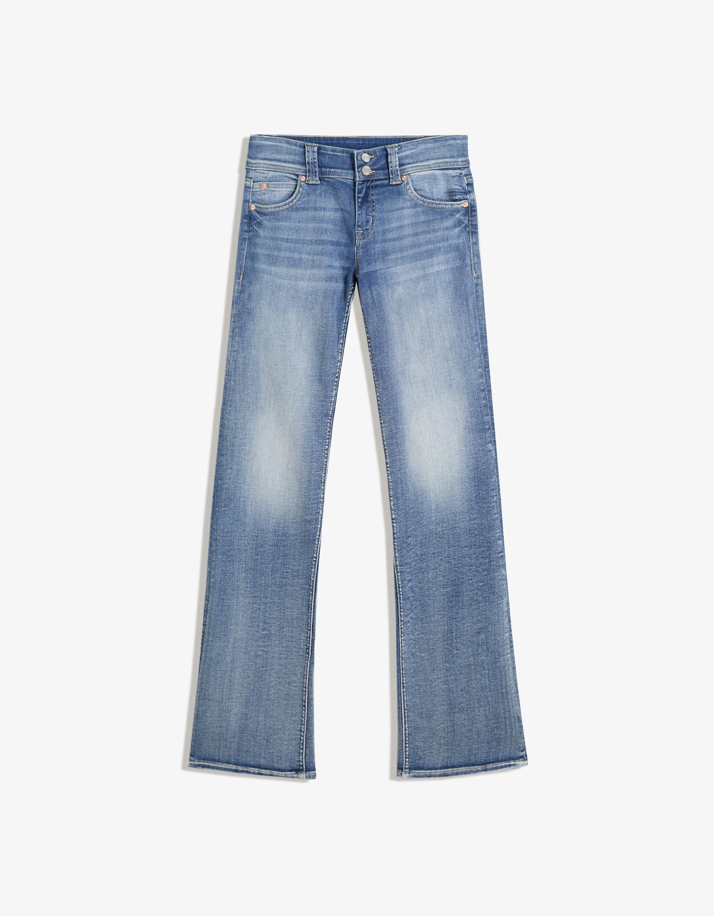 Bershka Düşük bel bootcut jean görsel 4