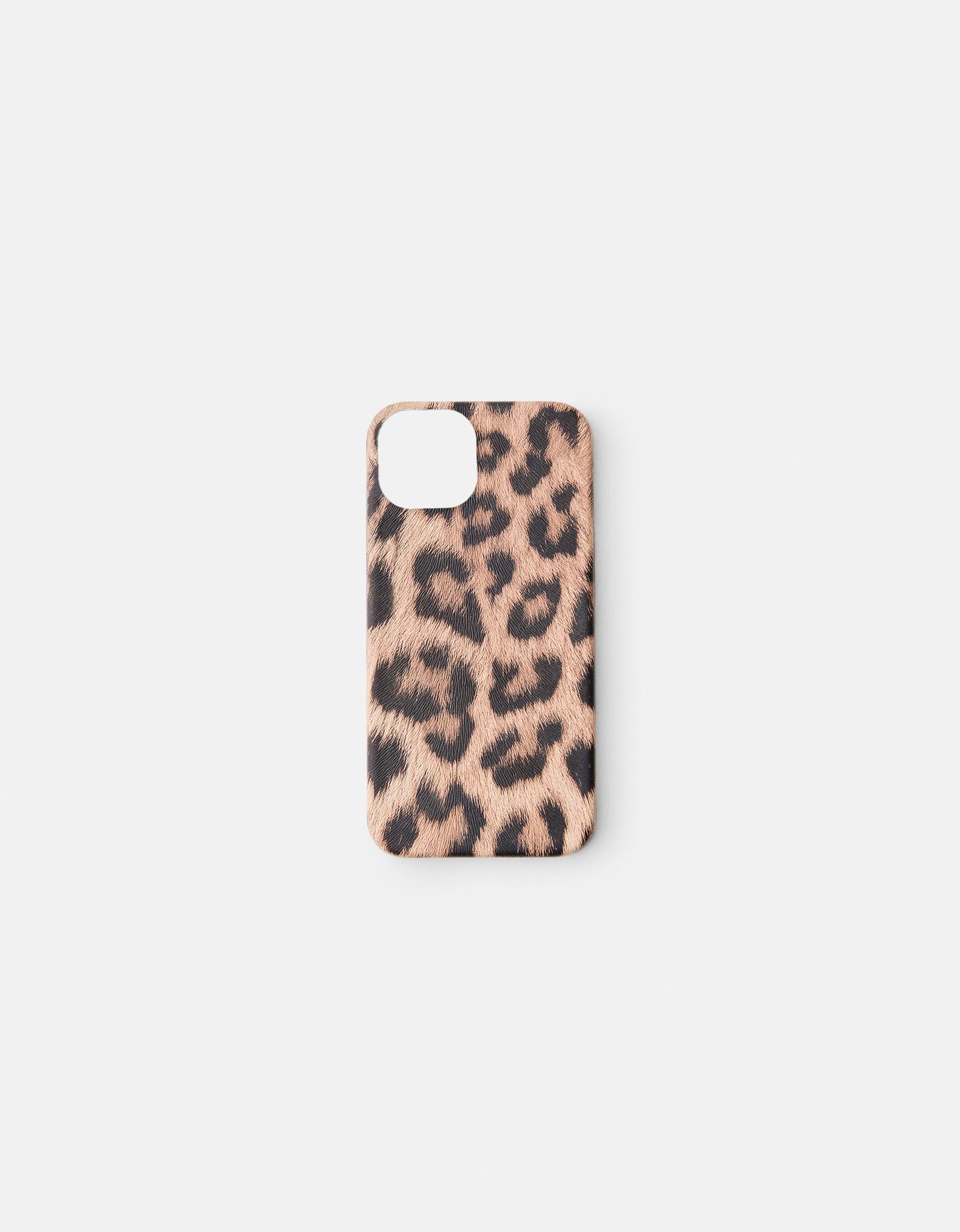 Bershka Etui Na Telefon Iphone Ze Zwierzęcym Wzorem Kobieta Iphone 15 Brązowy